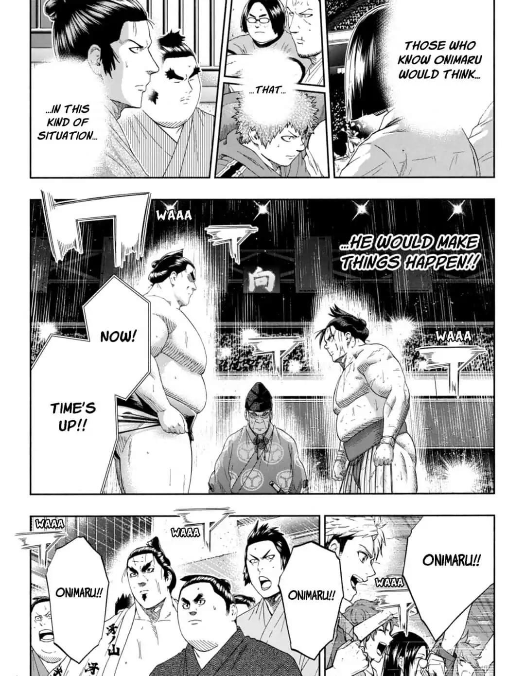 Hinomaru Sumo Chapter 247 - Page 10