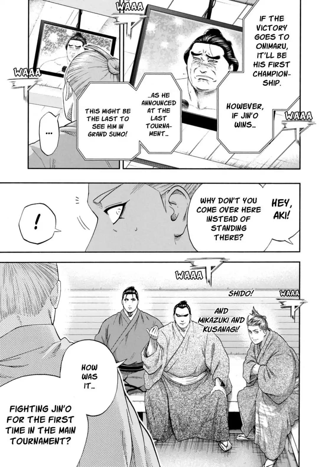 Hinomaru Sumo Chapter 247 - Page 7