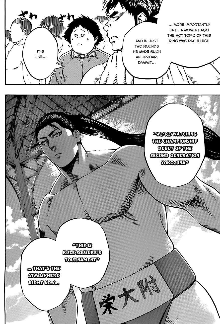 Hinomaru Sumo Chapter 25 - Page 10