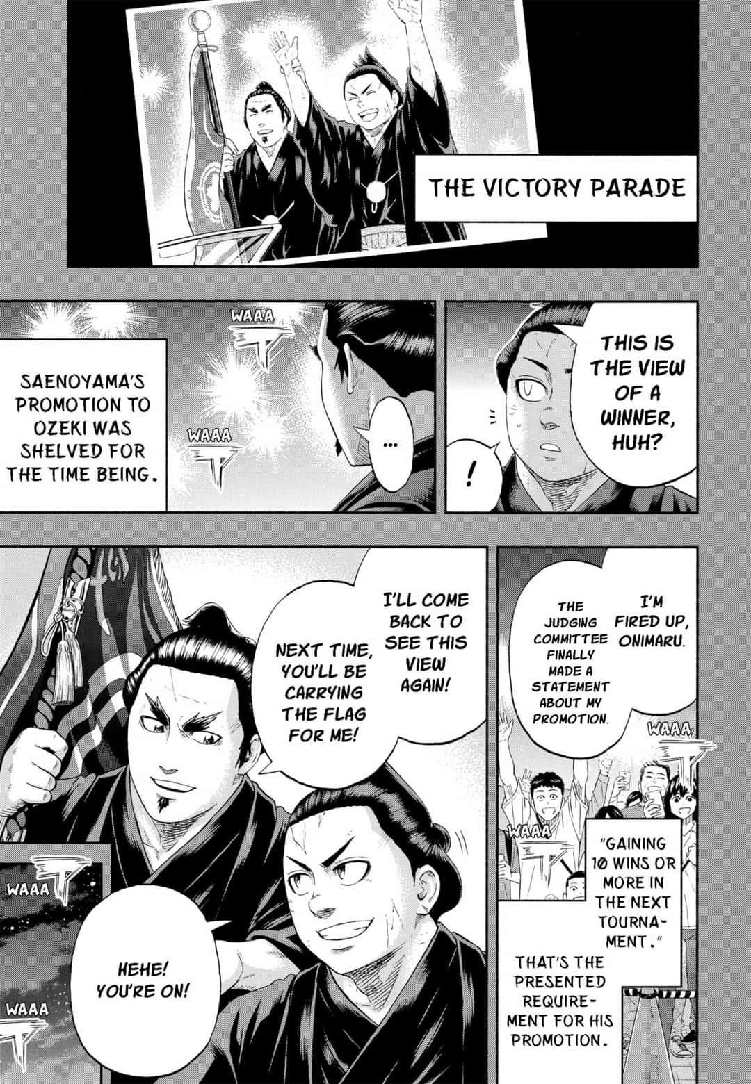 Hinomaru Sumo Chapter 250.5 - Page 11