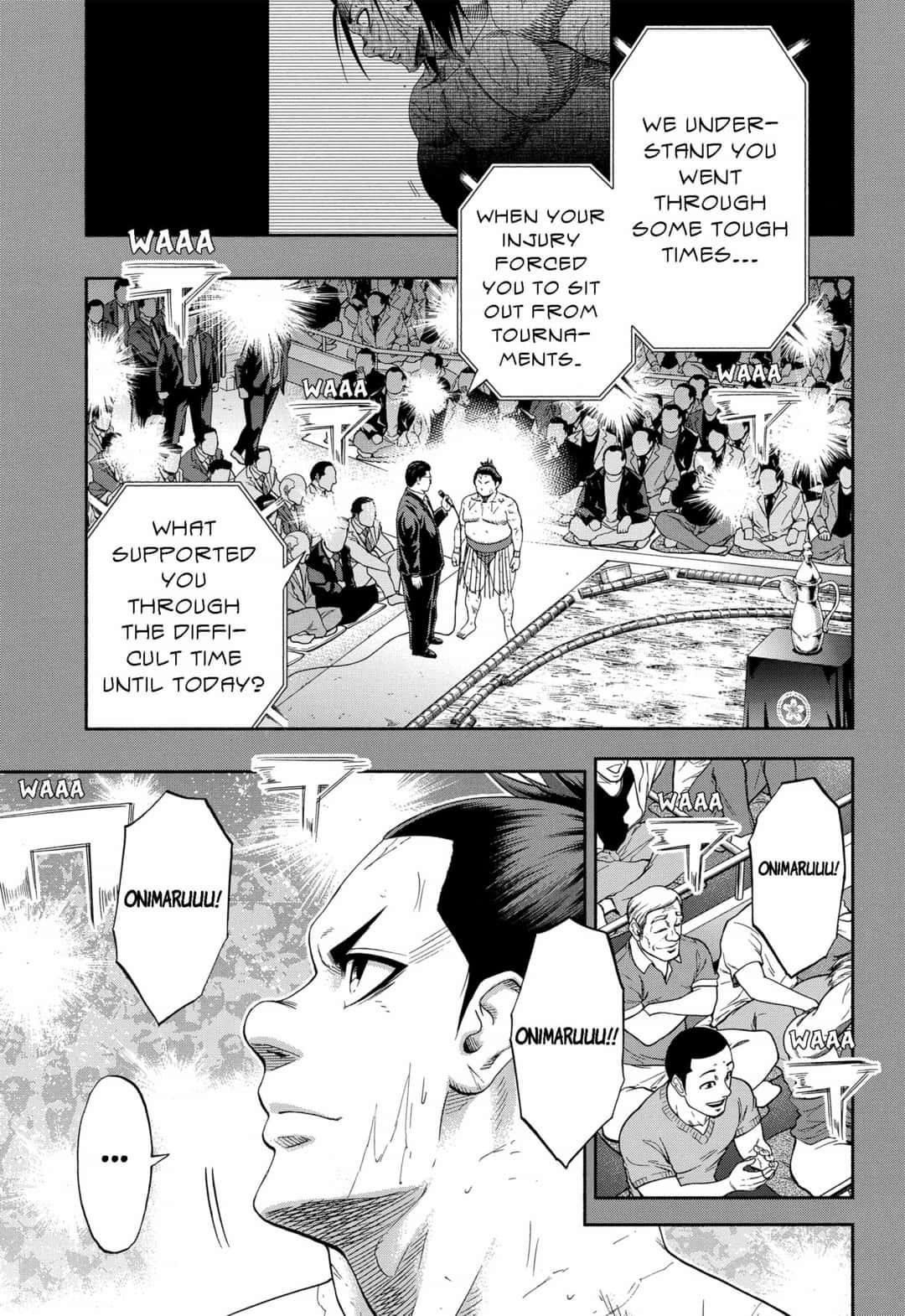 Hinomaru Sumo Chapter 250.5 - Page 3
