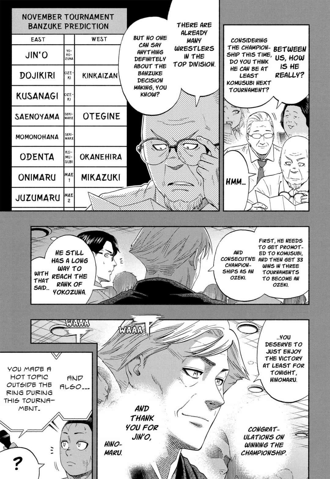 Hinomaru Sumo Chapter 250.5 - Page 7