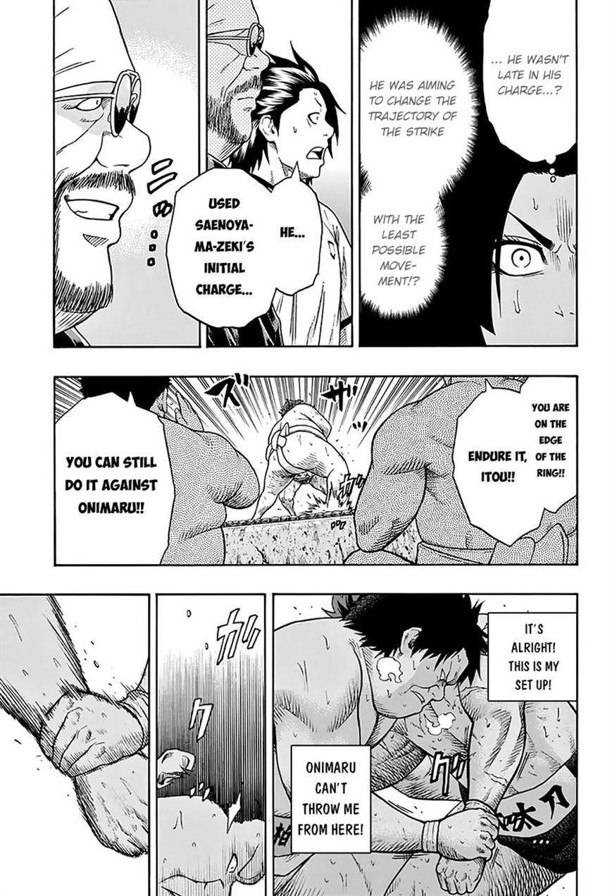 Hinomaru Sumo Chapter 48 - Page 14