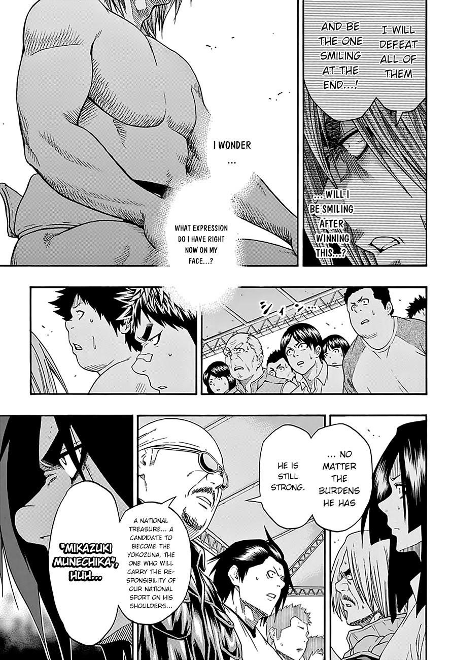 Hinomaru Sumo Chapter 63 - Page 15