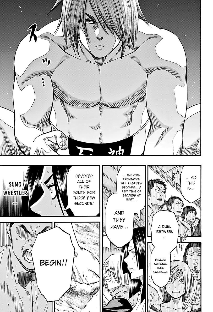 Hinomaru Sumo Chapter 63 - Page 19