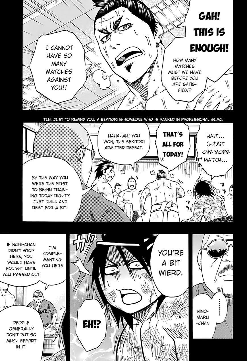 Hinomaru Sumo Chapter 74 - Page 14