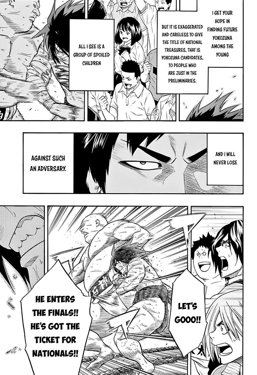 Hinomaru Sumo Chapter 74 - Page 36