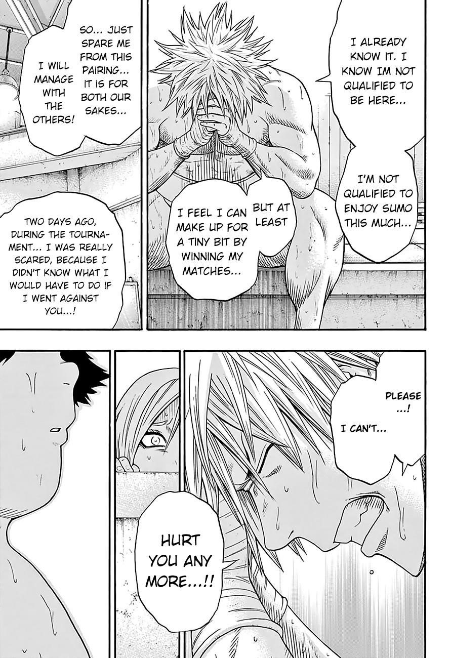 Hinomaru Sumo Chapter 77 - Page 15