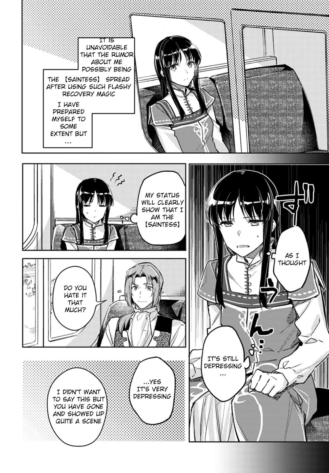 Seijo No Maryoku Wa Bannou Desu Chapter 10.1 - Page 4