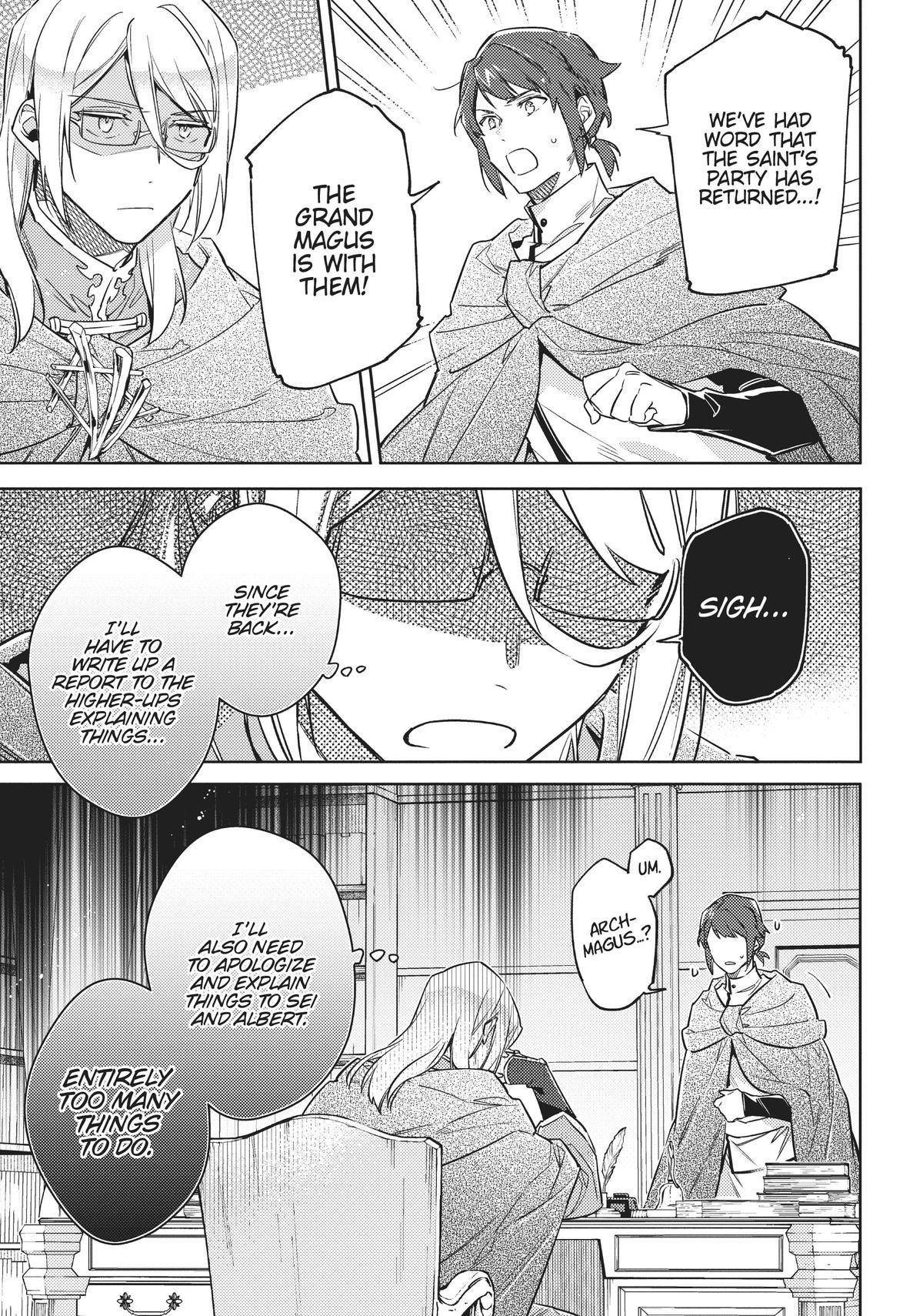 Seijo No Maryoku Wa Bannou Desu Chapter 35.5 - Page 7