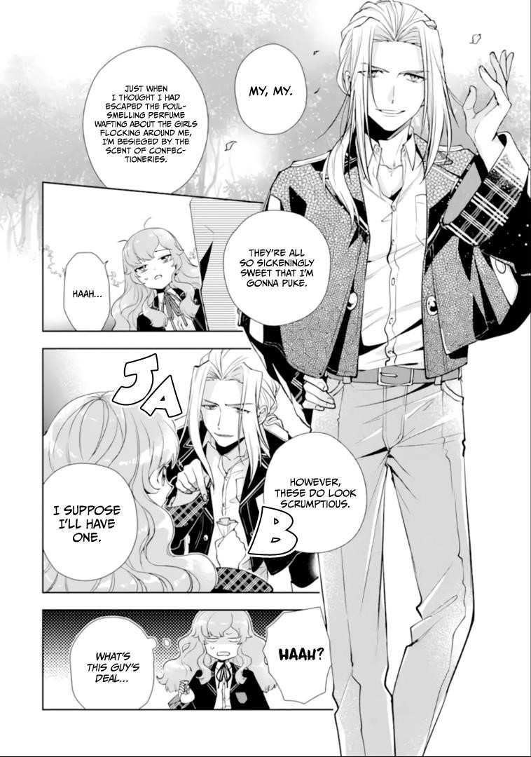 The Noble Girl With a Crush on a Plain and Studious Guy Finds the Arrogant Prince to Be a Nuisance Chapter 1.1 - Page 12