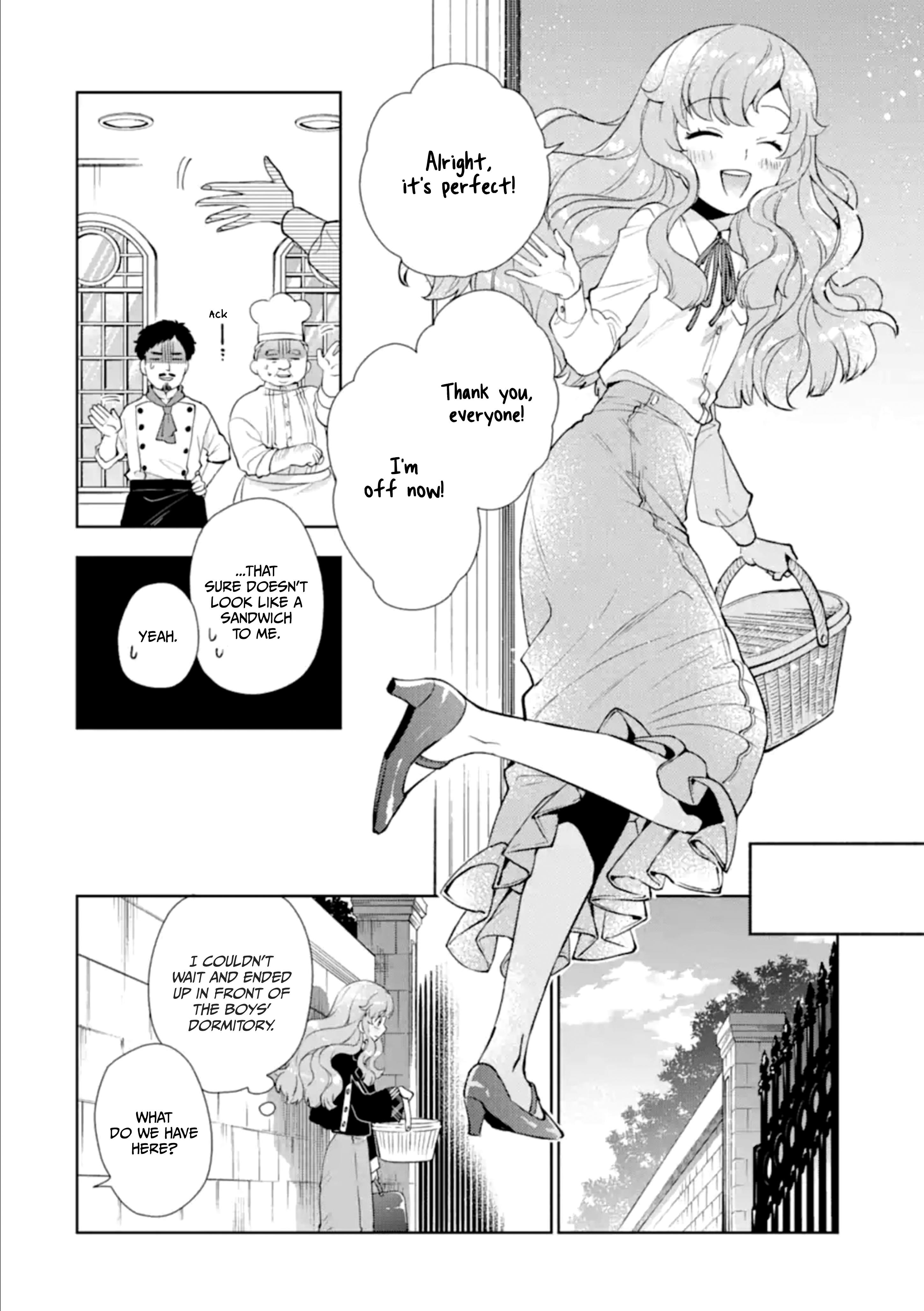 The Noble Girl With a Crush on a Plain and Studious Guy Finds the Arrogant Prince to Be a Nuisance Chapter 1.2 - Page 12