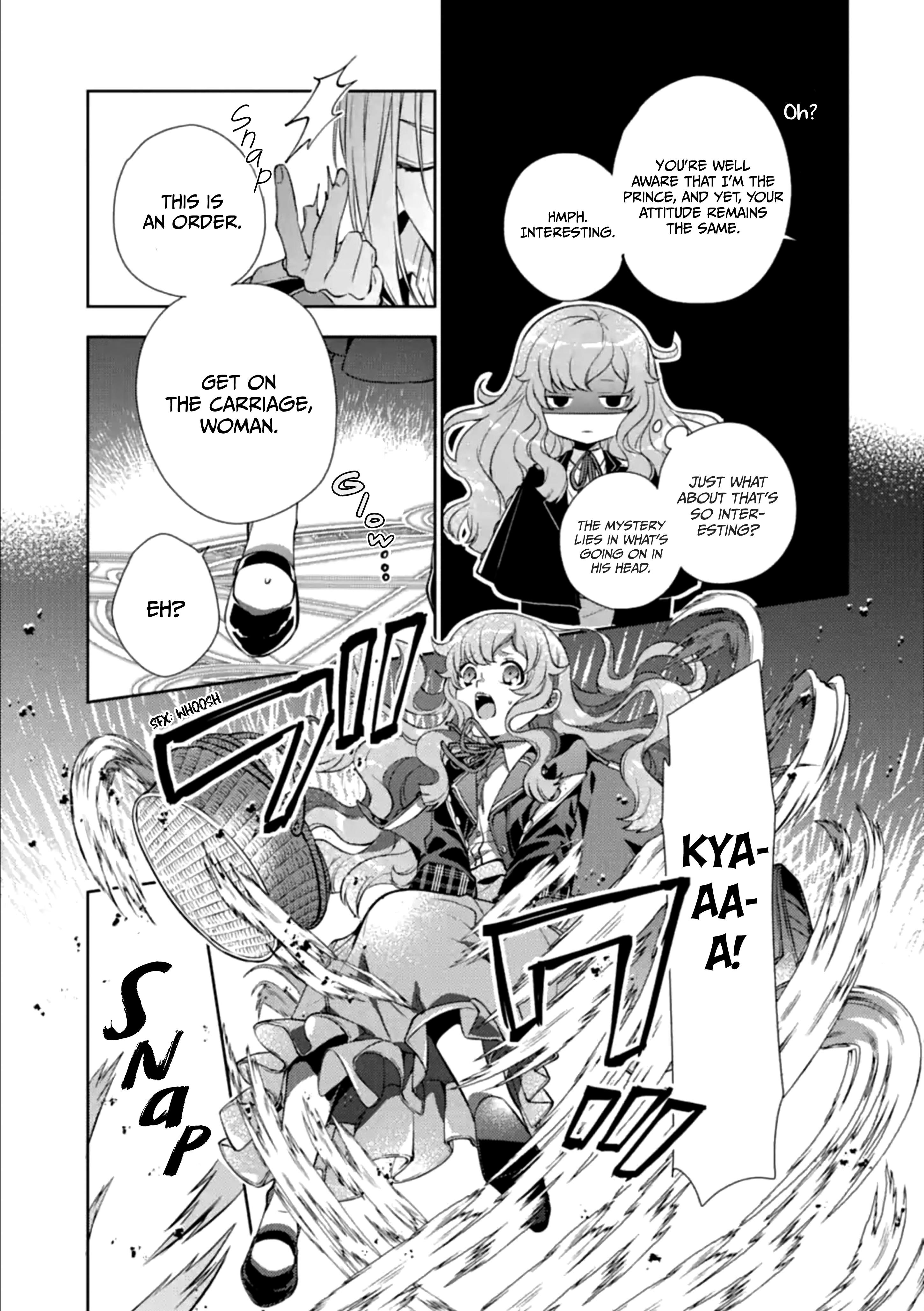 The Noble Girl With a Crush on a Plain and Studious Guy Finds the Arrogant Prince to Be a Nuisance Chapter 1.2 - Page 15