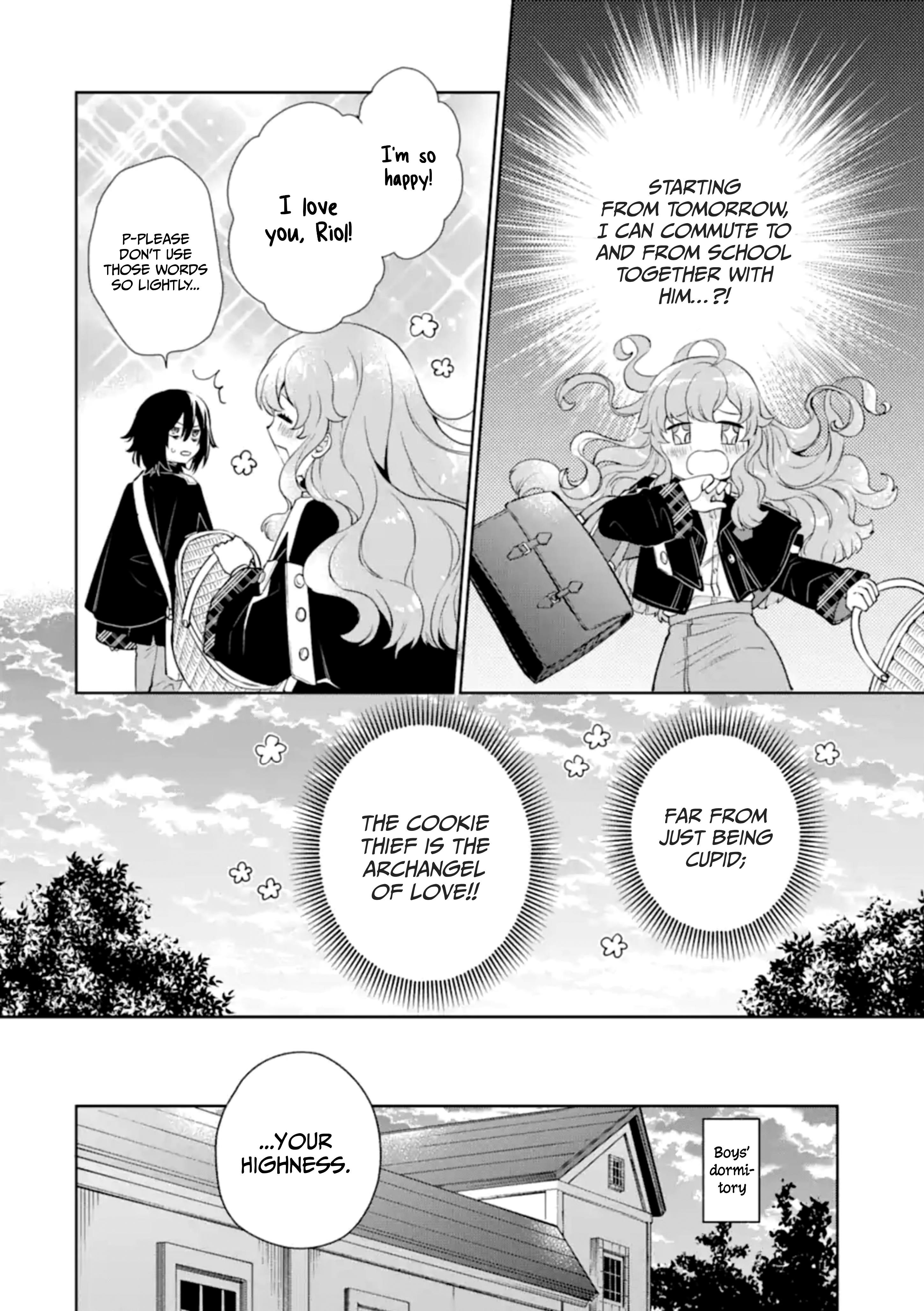 The Noble Girl With a Crush on a Plain and Studious Guy Finds the Arrogant Prince to Be a Nuisance Chapter 1.2 - Page 4