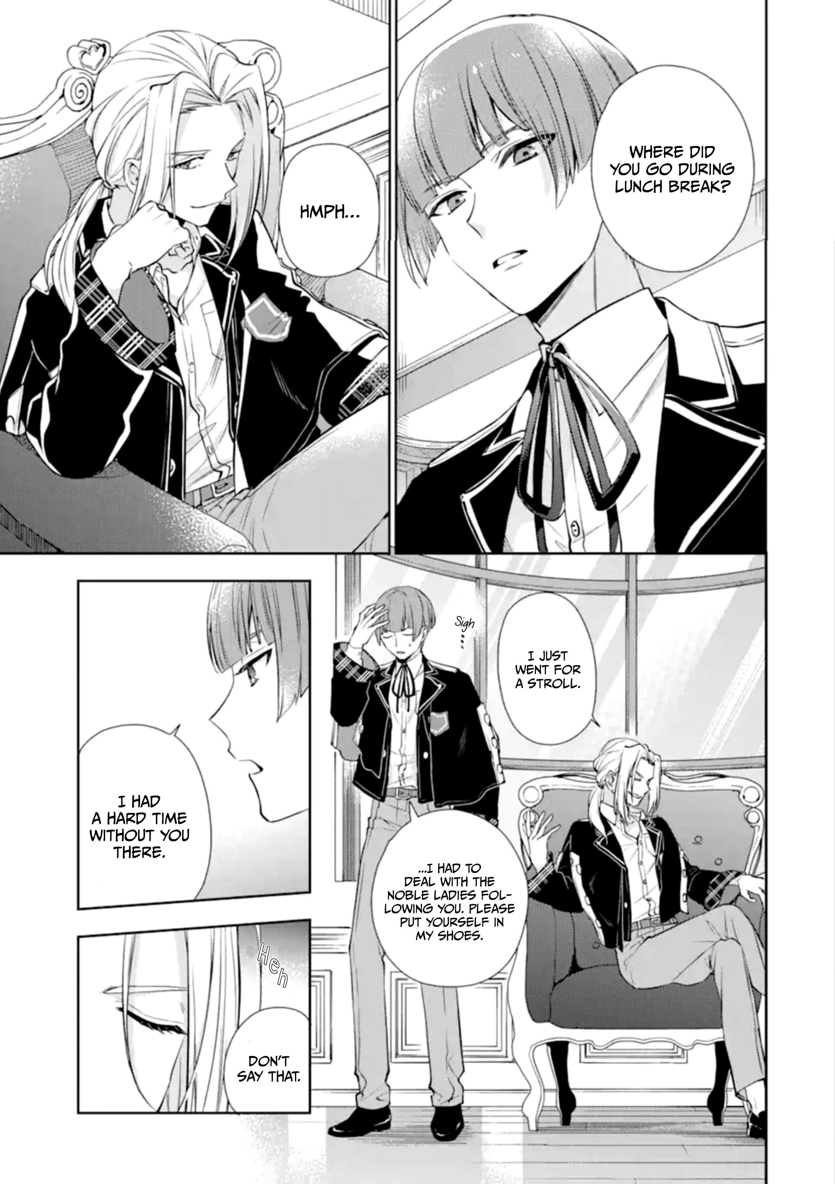 The Noble Girl With a Crush on a Plain and Studious Guy Finds the Arrogant Prince to Be a Nuisance Chapter 1.2 - Page 5