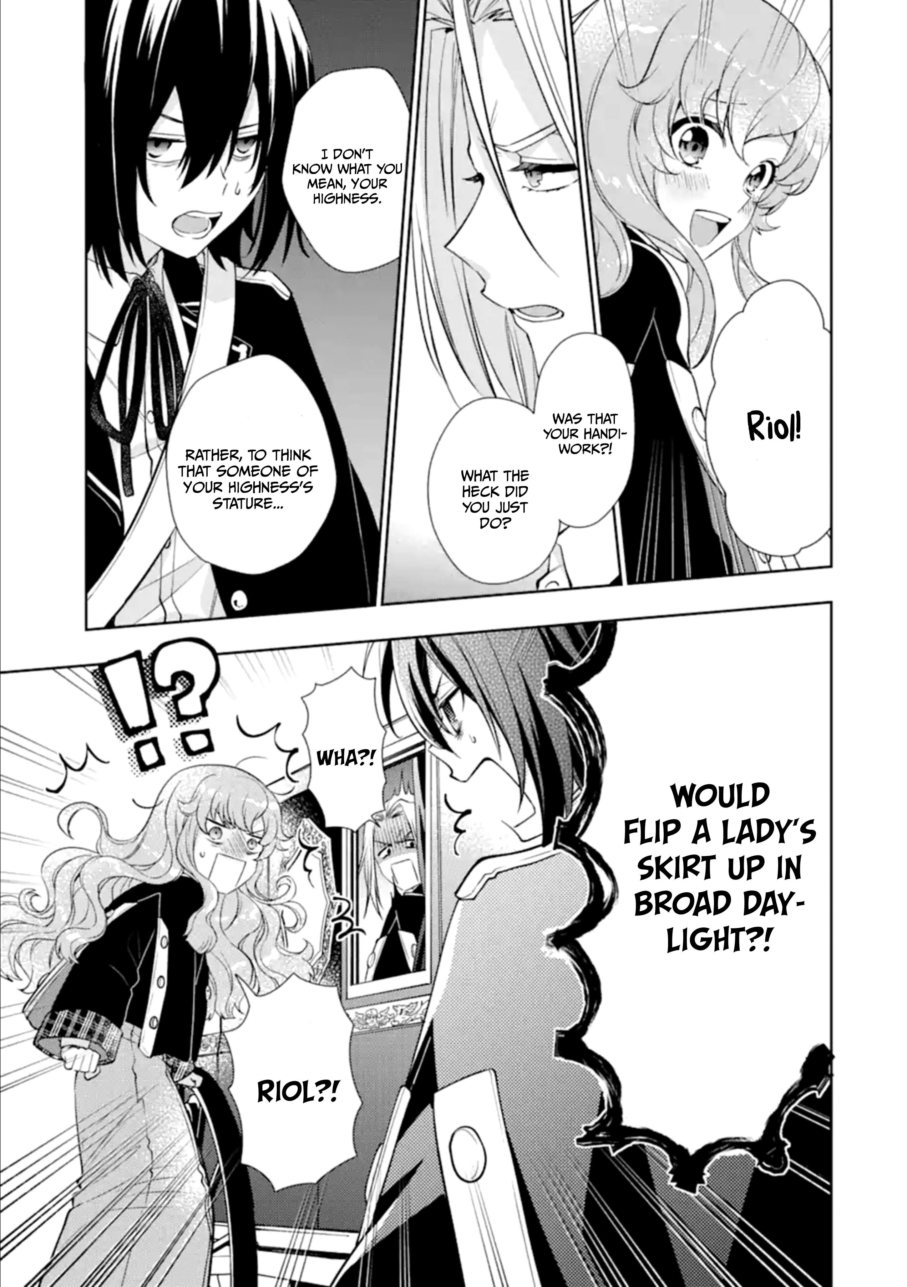 The Noble Girl With a Crush on a Plain and Studious Guy Finds the Arrogant Prince to Be a Nuisance Chapter 1.3 - Page 1