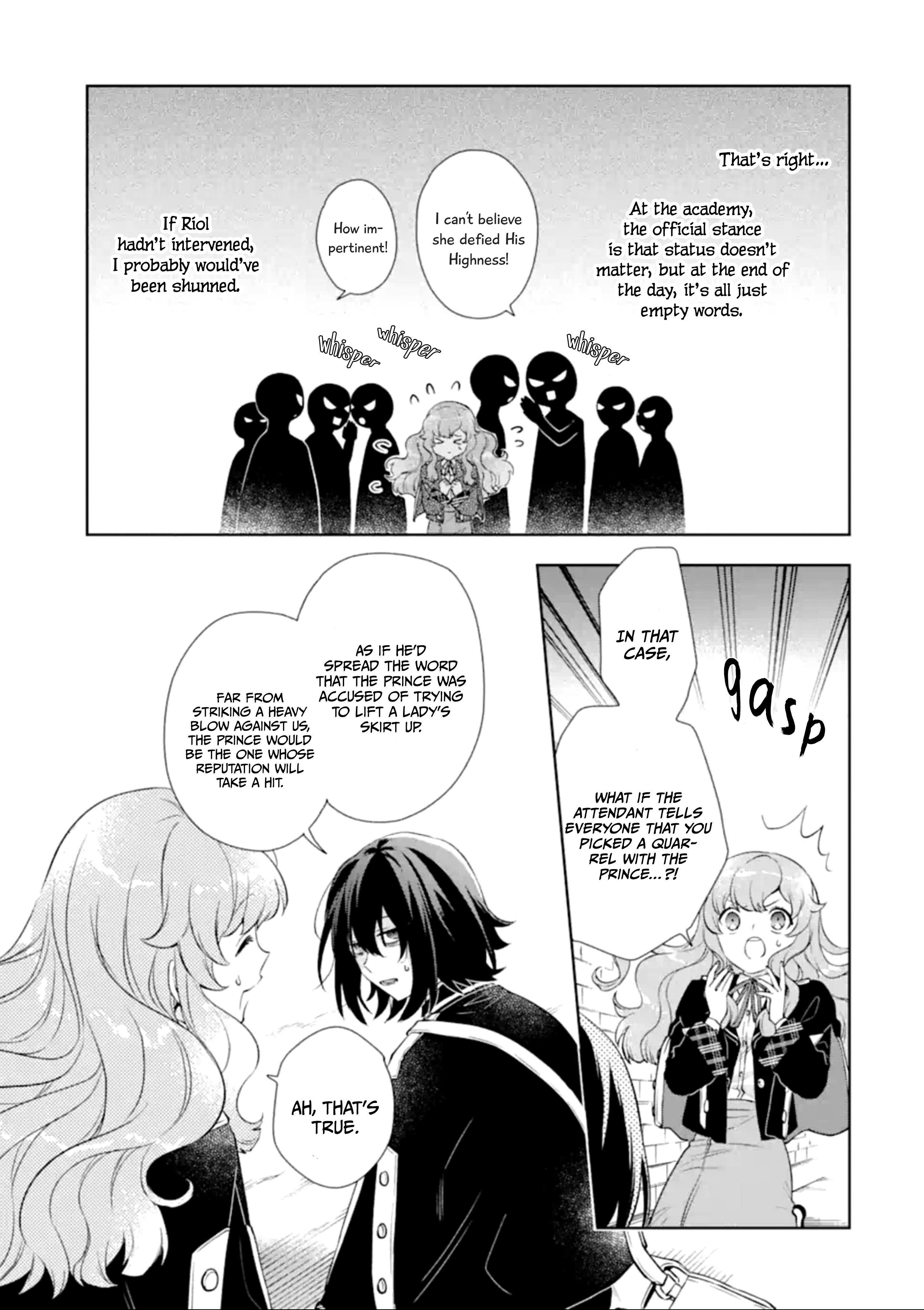 The Noble Girl With a Crush on a Plain and Studious Guy Finds the Arrogant Prince to Be a Nuisance Chapter 1.3 - Page 11