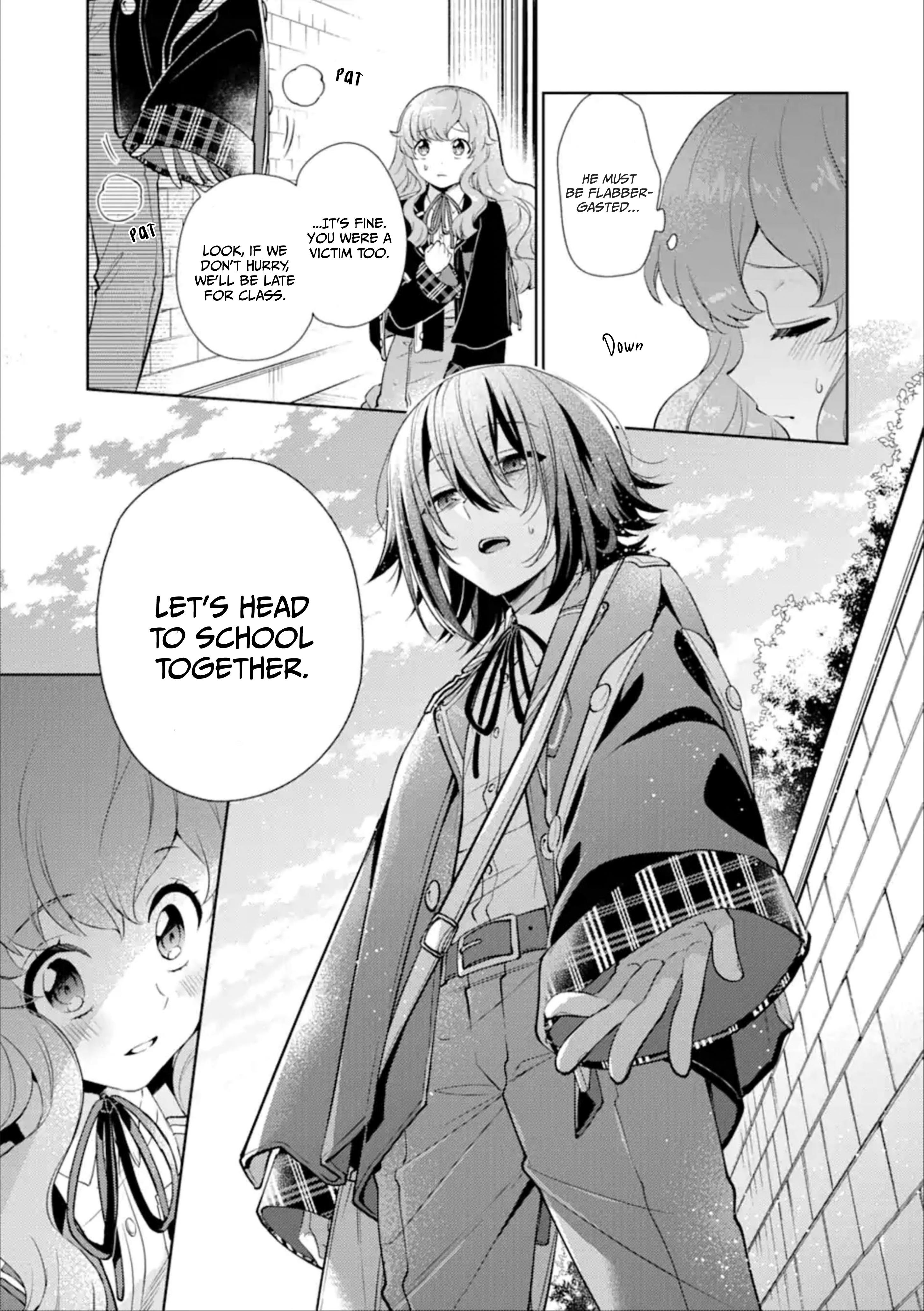 The Noble Girl With a Crush on a Plain and Studious Guy Finds the Arrogant Prince to Be a Nuisance Chapter 1.3 - Page 13