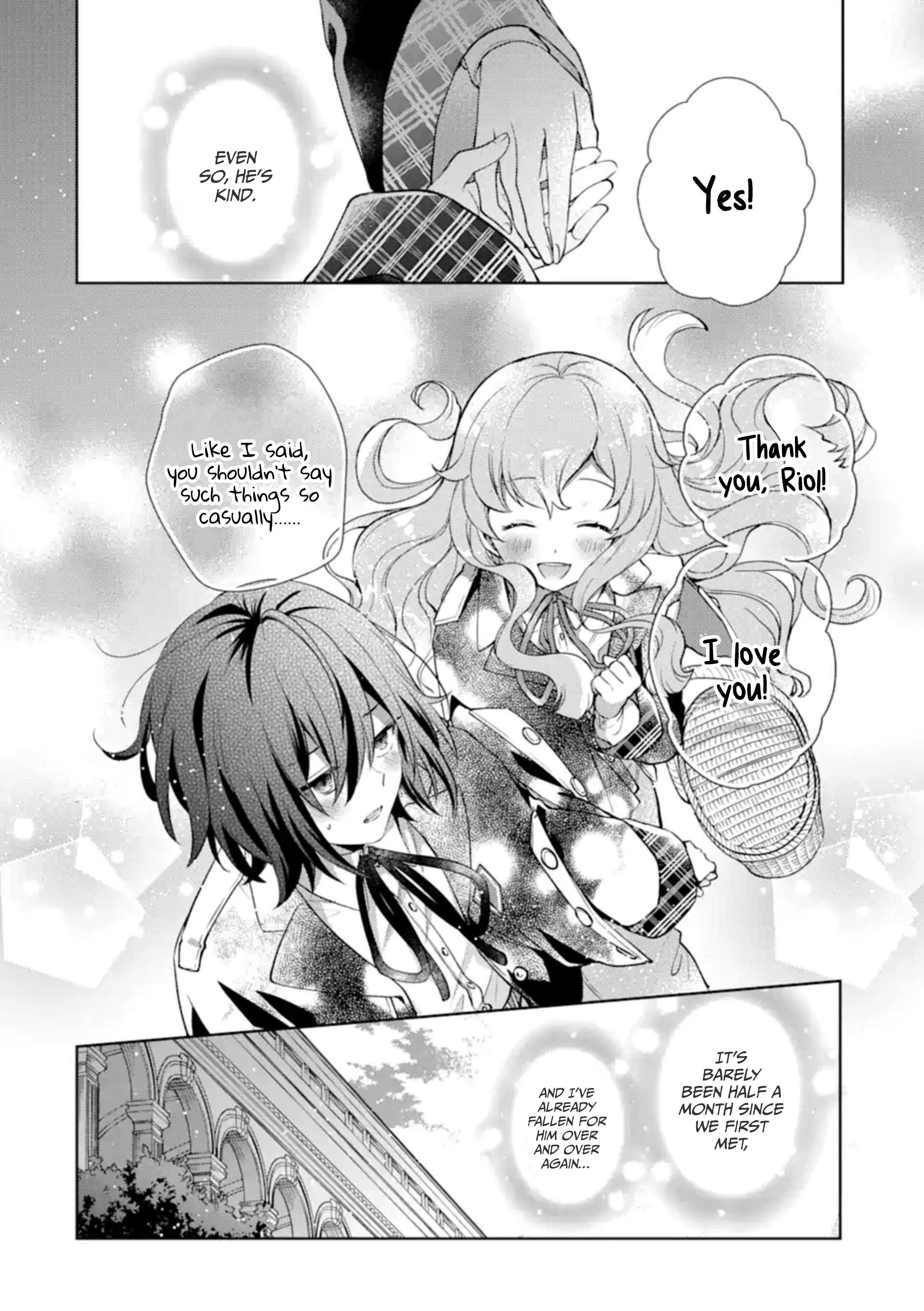 The Noble Girl With a Crush on a Plain and Studious Guy Finds the Arrogant Prince to Be a Nuisance Chapter 1.3 - Page 14