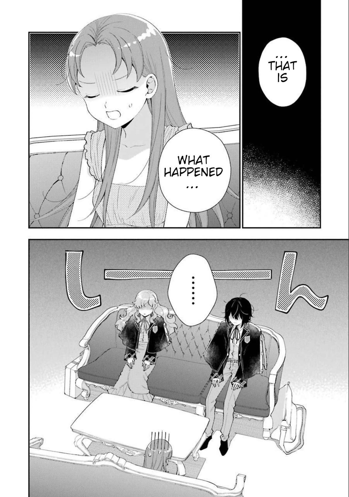 The Noble Girl With a Crush on a Plain and Studious Guy Finds the Arrogant Prince to Be a Nuisance Chapter 10 - Page 14