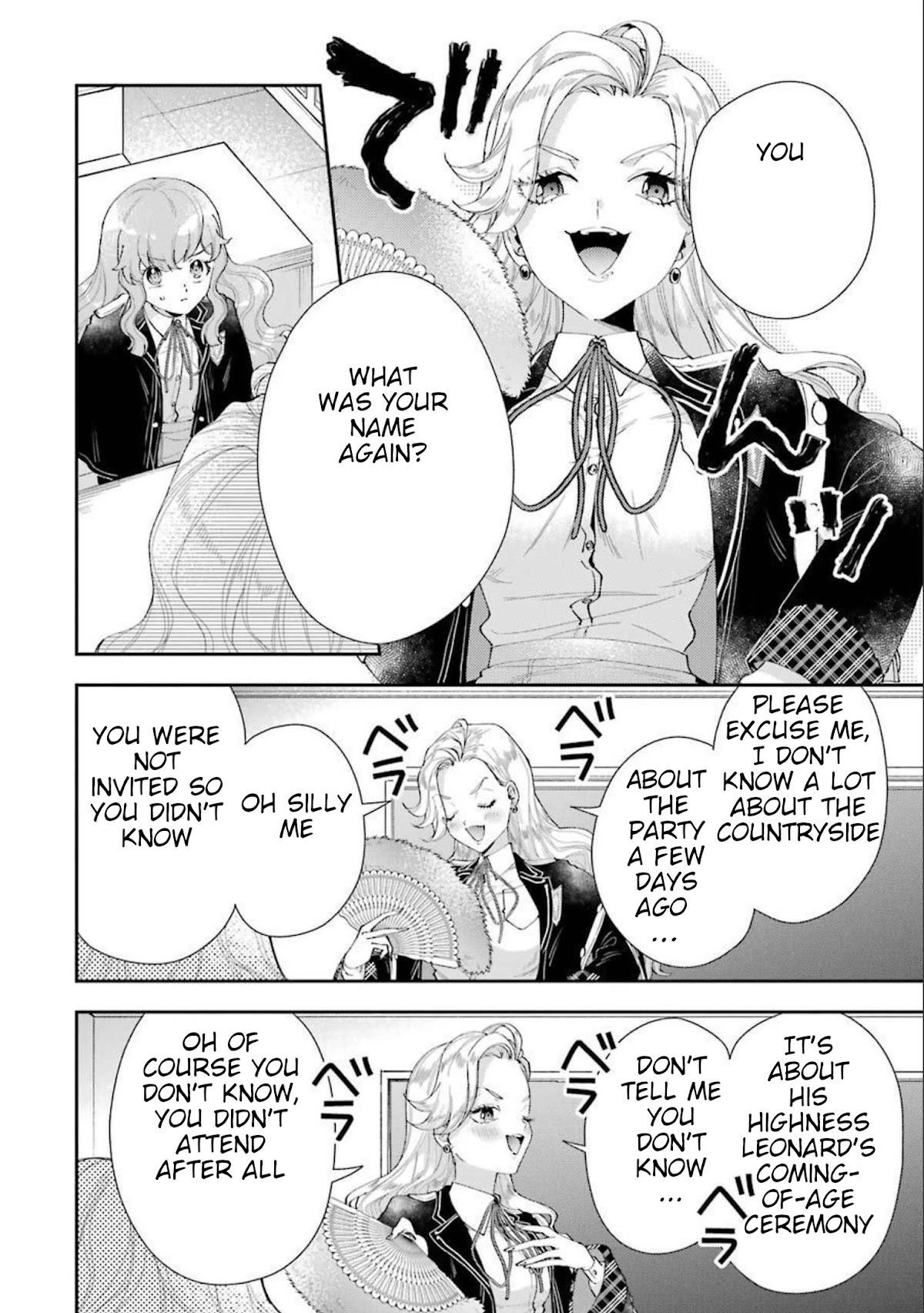 The Noble Girl With a Crush on a Plain and Studious Guy Finds the Arrogant Prince to Be a Nuisance Chapter 10 - Page 20