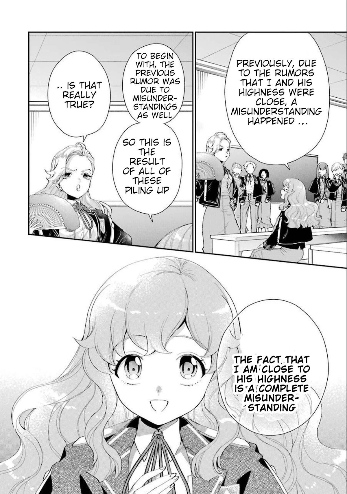 The Noble Girl With a Crush on a Plain and Studious Guy Finds the Arrogant Prince to Be a Nuisance Chapter 10 - Page 22