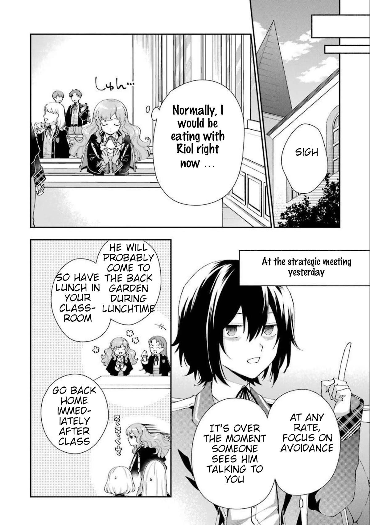 The Noble Girl With a Crush on a Plain and Studious Guy Finds the Arrogant Prince to Be a Nuisance Chapter 10 - Page 26