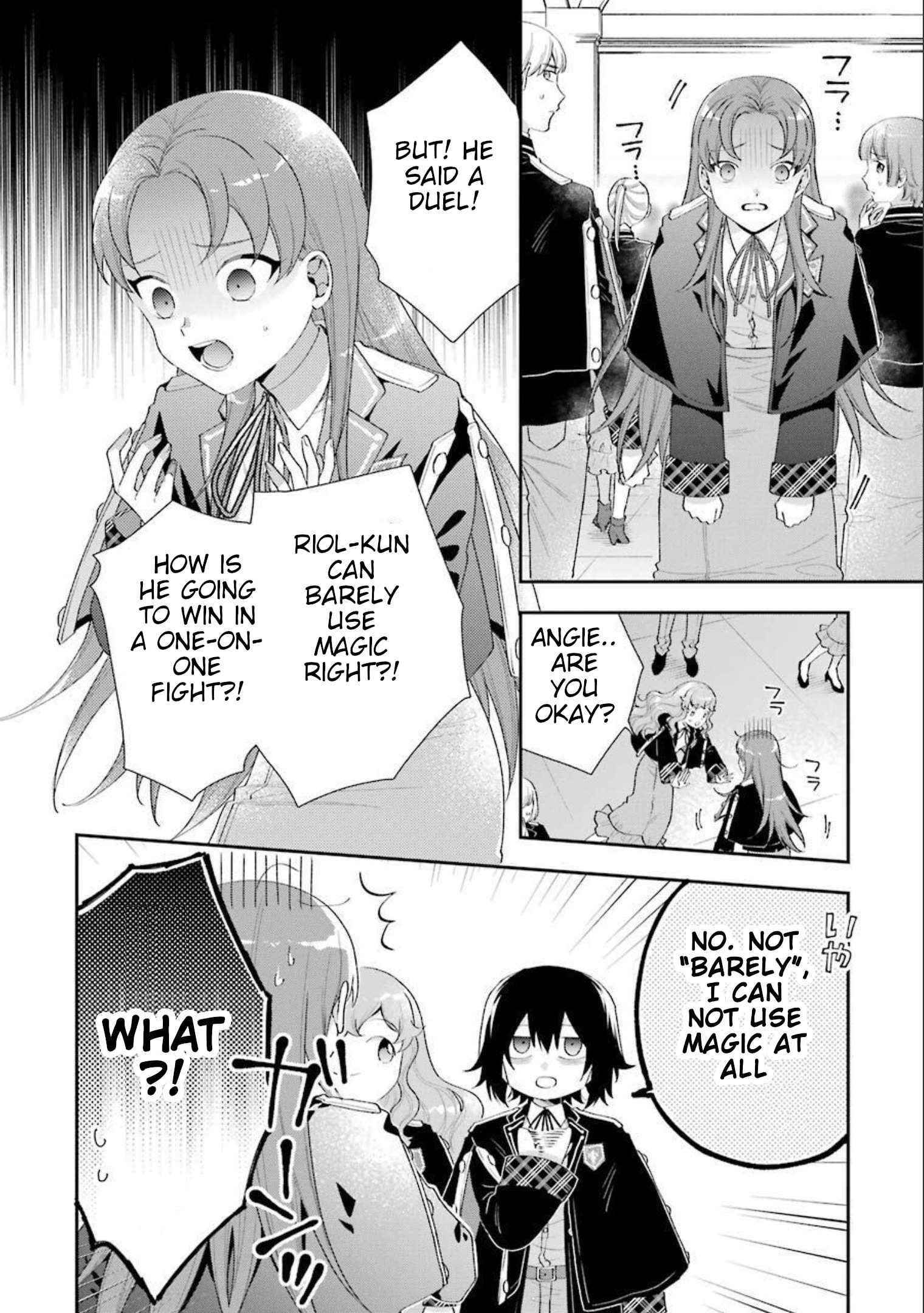 The Noble Girl With a Crush on a Plain and Studious Guy Finds the Arrogant Prince to Be a Nuisance Chapter 11 - Page 12