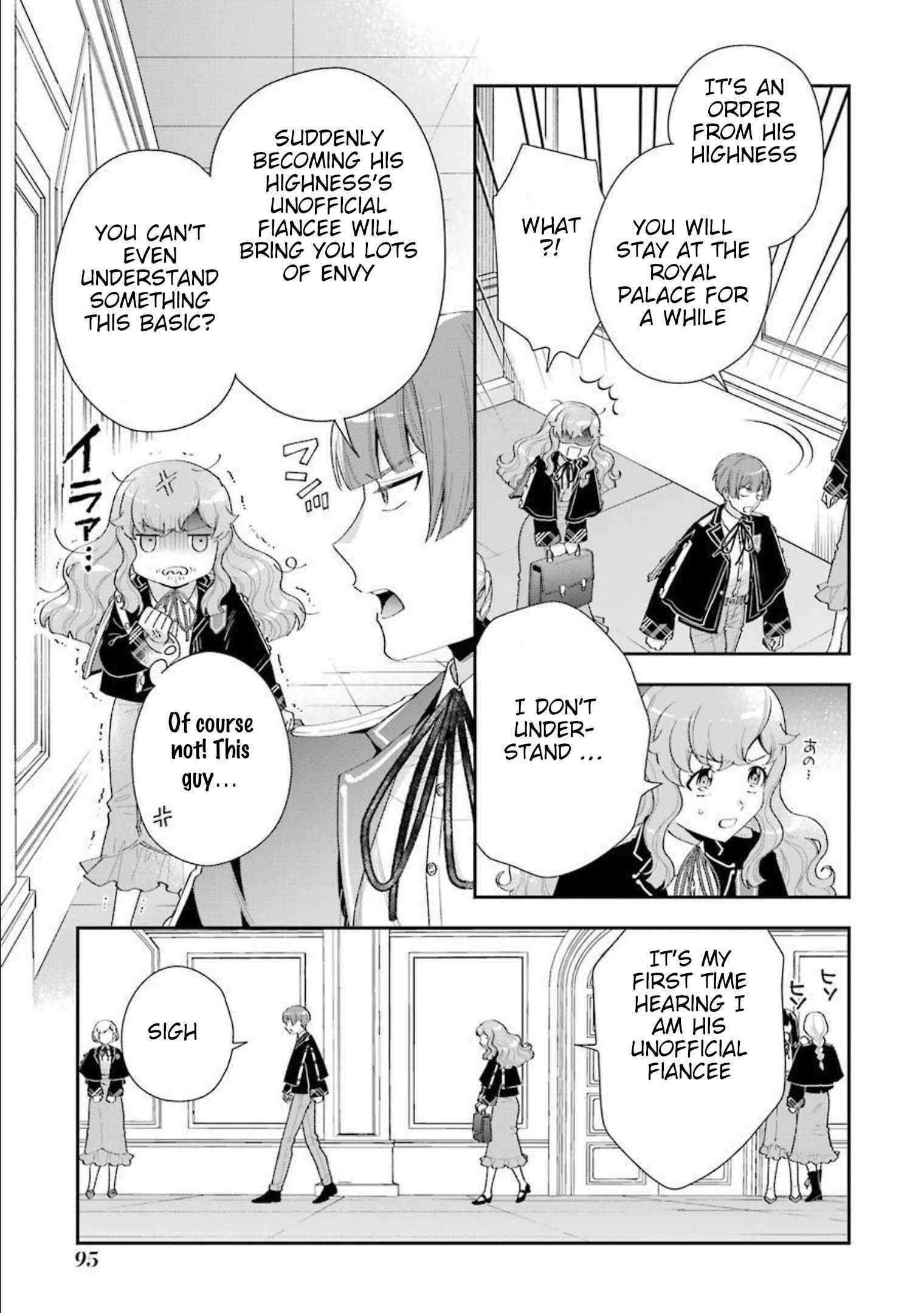 The Noble Girl With a Crush on a Plain and Studious Guy Finds the Arrogant Prince to Be a Nuisance Chapter 11 - Page 15