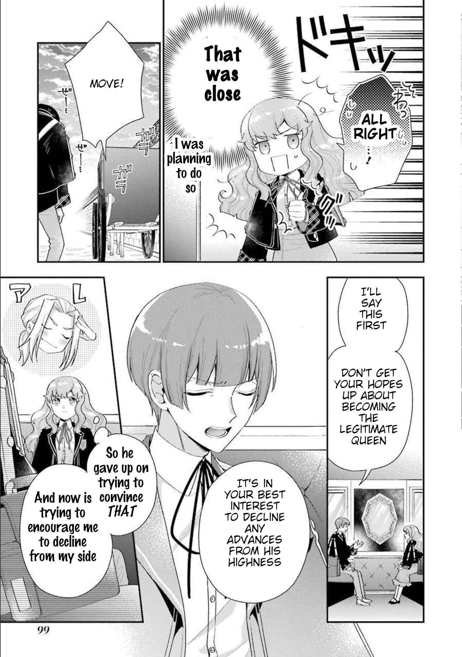 The Noble Girl With a Crush on a Plain and Studious Guy Finds the Arrogant Prince to Be a Nuisance Chapter 11 - Page 19