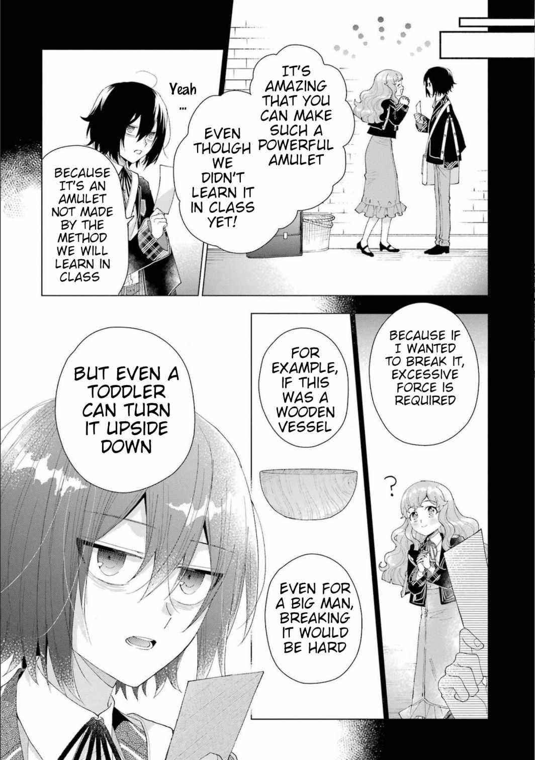 The Noble Girl With a Crush on a Plain and Studious Guy Finds the Arrogant Prince to Be a Nuisance Chapter 13 - Page 12