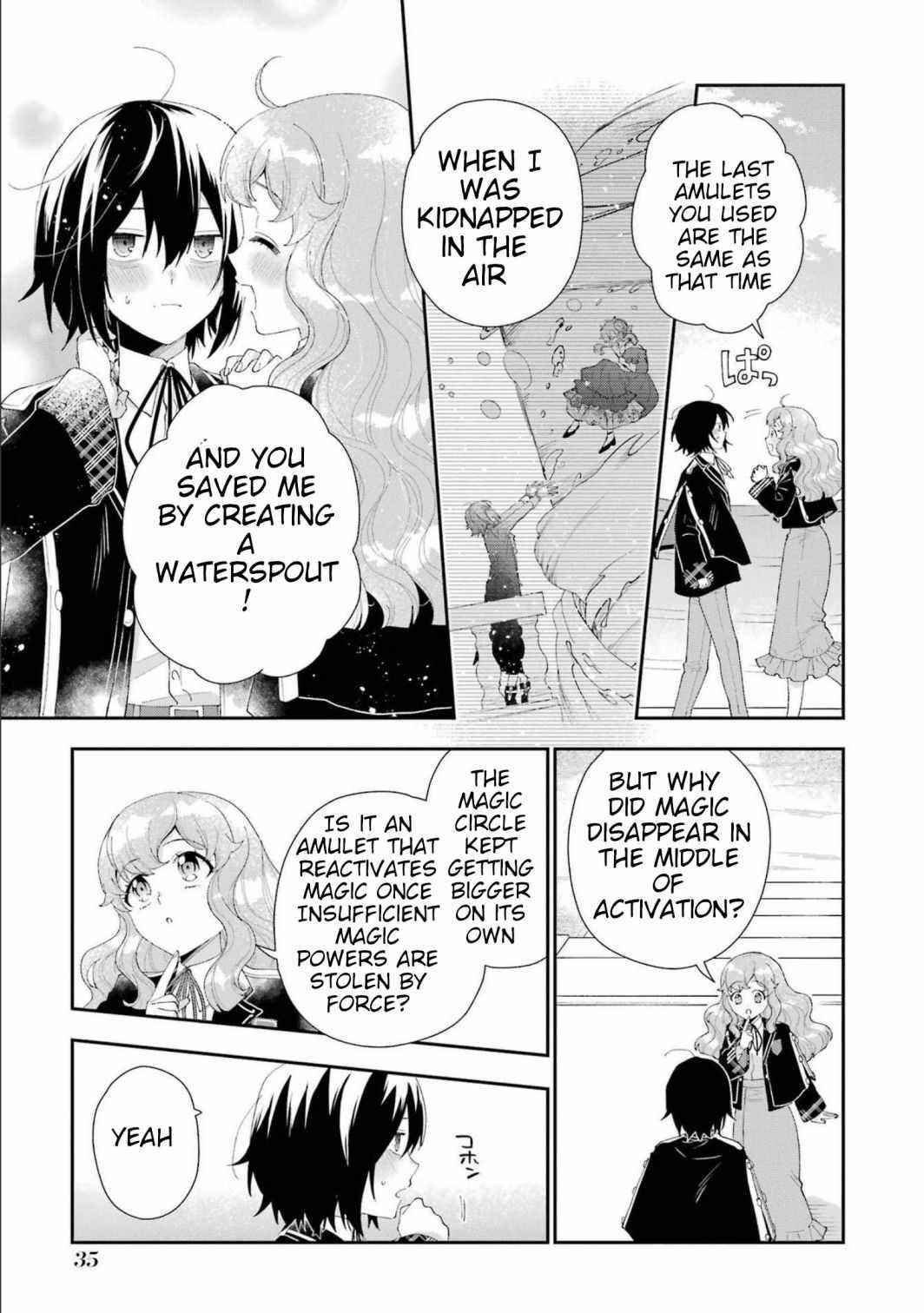 The Noble Girl With a Crush on a Plain and Studious Guy Finds the Arrogant Prince to Be a Nuisance Chapter 13 - Page 32