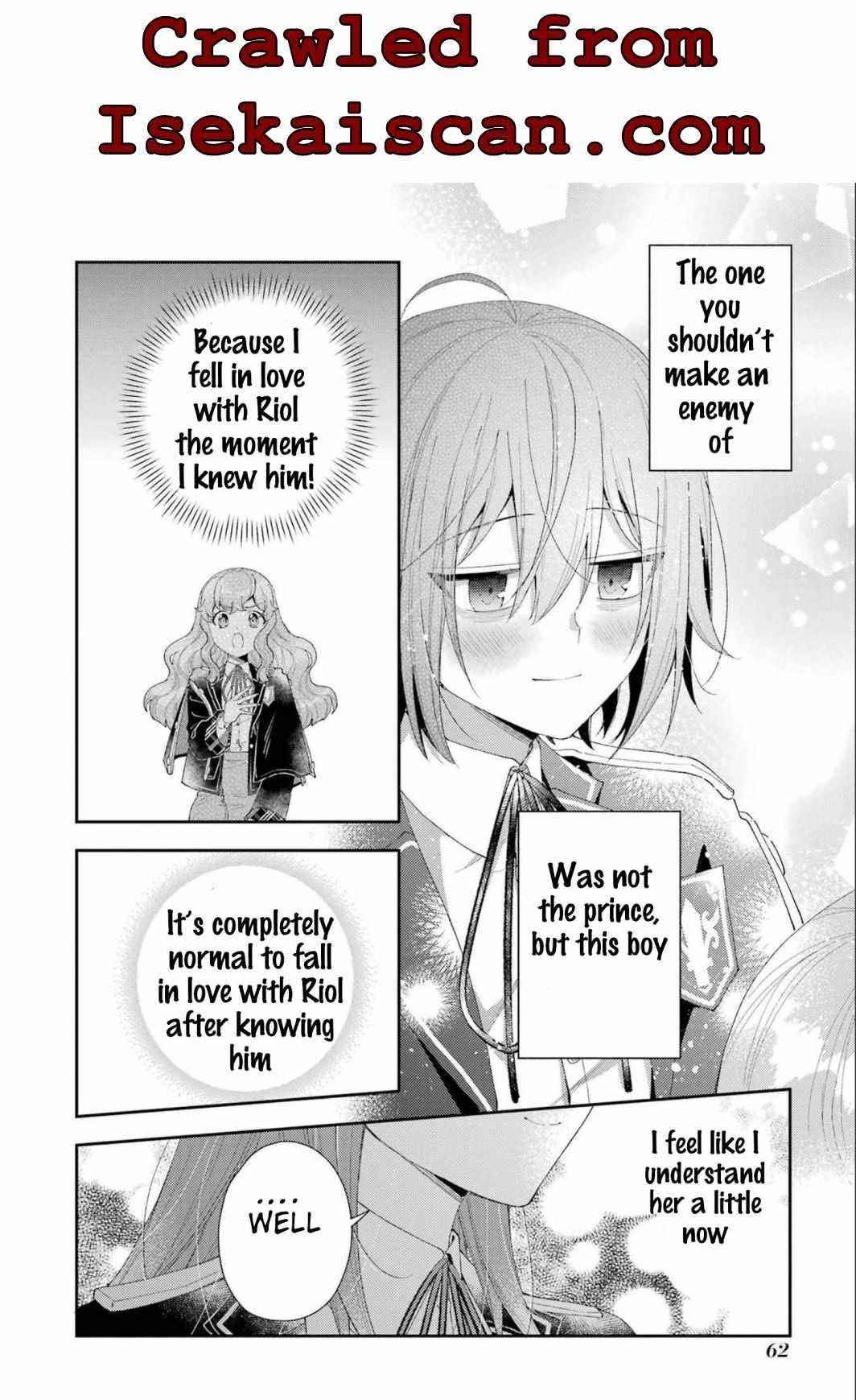 The Noble Girl With a Crush on a Plain and Studious Guy Finds the Arrogant Prince to Be a Nuisance Chapter 14 - Page 22