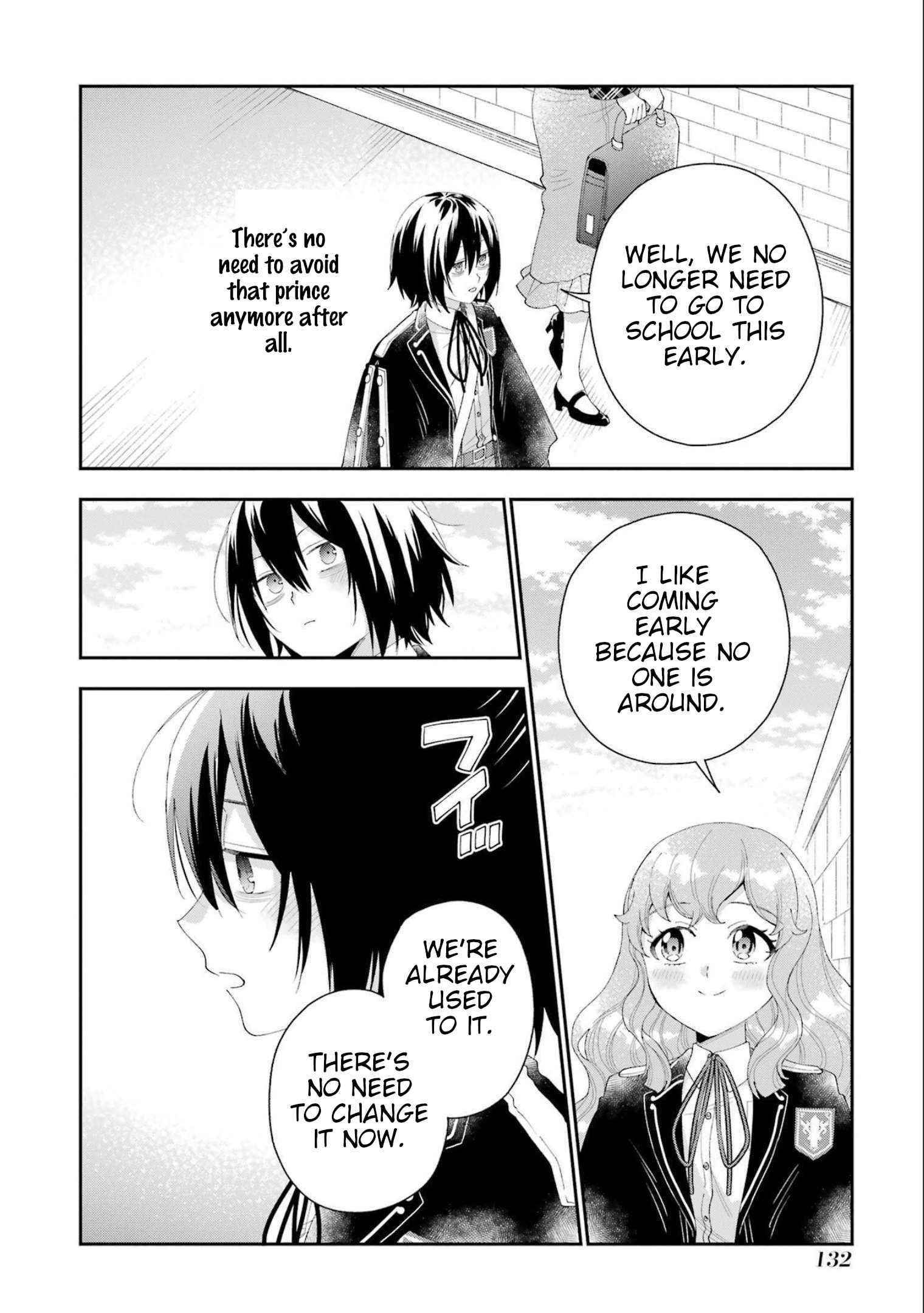 The Noble Girl With a Crush on a Plain and Studious Guy Finds the Arrogant Prince to Be a Nuisance Chapter 16 - Page 6