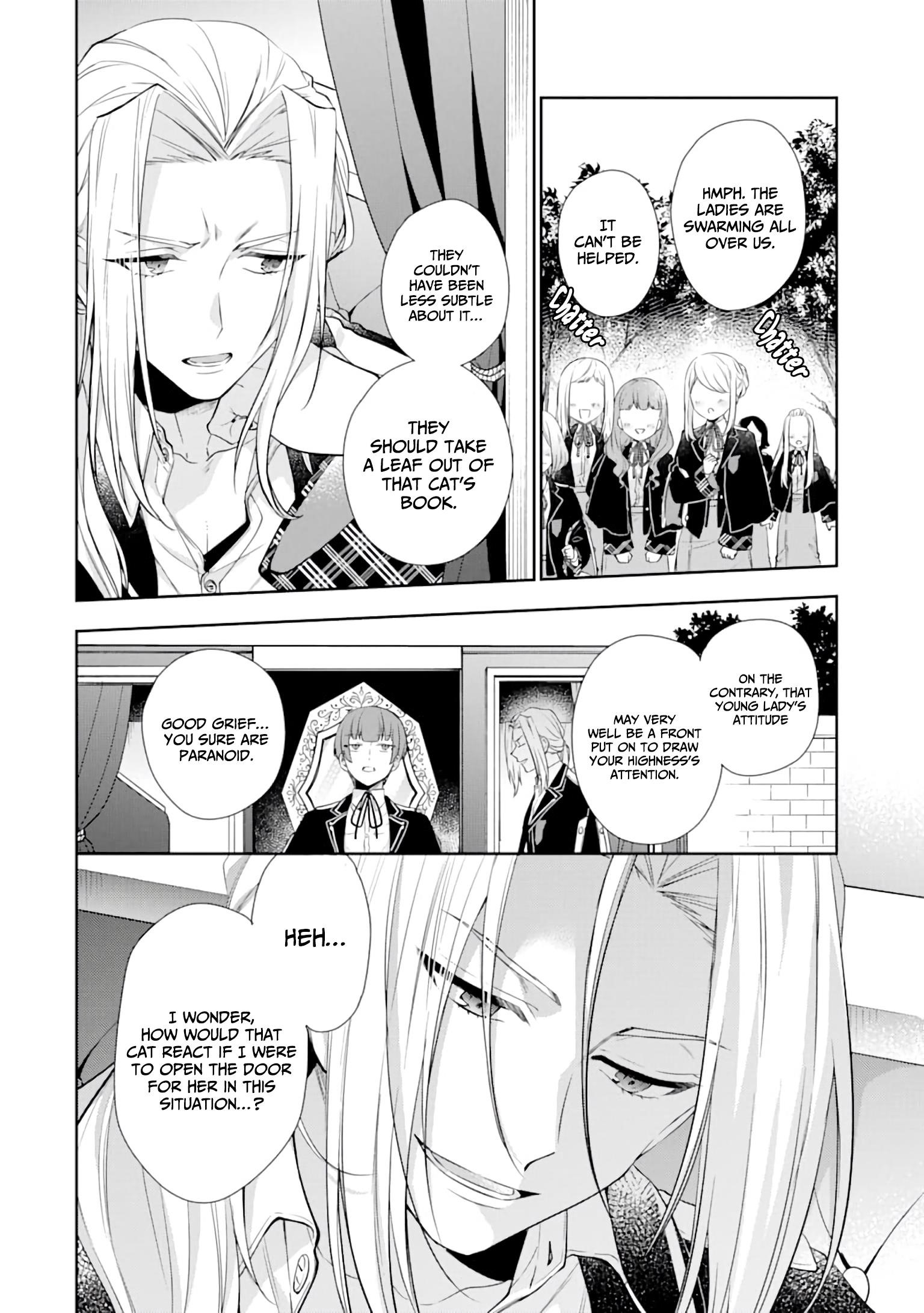 The Noble Girl With a Crush on a Plain and Studious Guy Finds the Arrogant Prince to Be a Nuisance Chapter 2 - Page 24