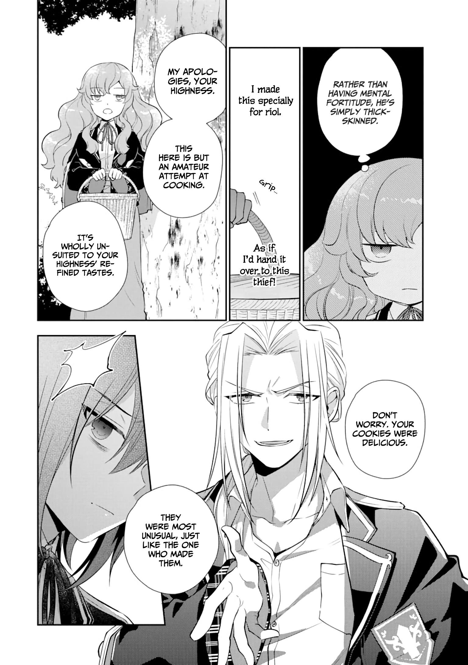 The Noble Girl With a Crush on a Plain and Studious Guy Finds the Arrogant Prince to Be a Nuisance Chapter 2 - Page 4