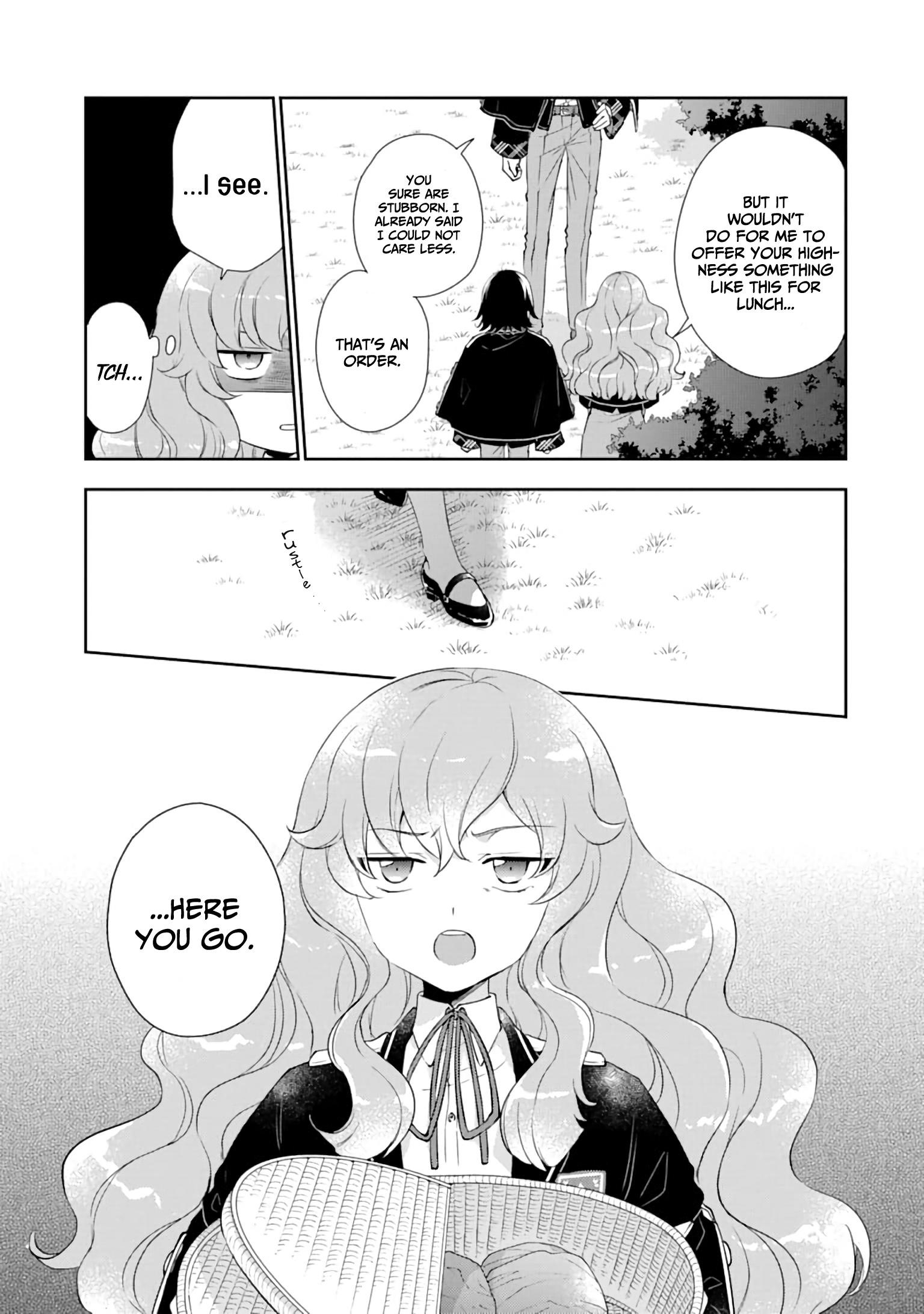 The Noble Girl With a Crush on a Plain and Studious Guy Finds the Arrogant Prince to Be a Nuisance Chapter 2 - Page 5