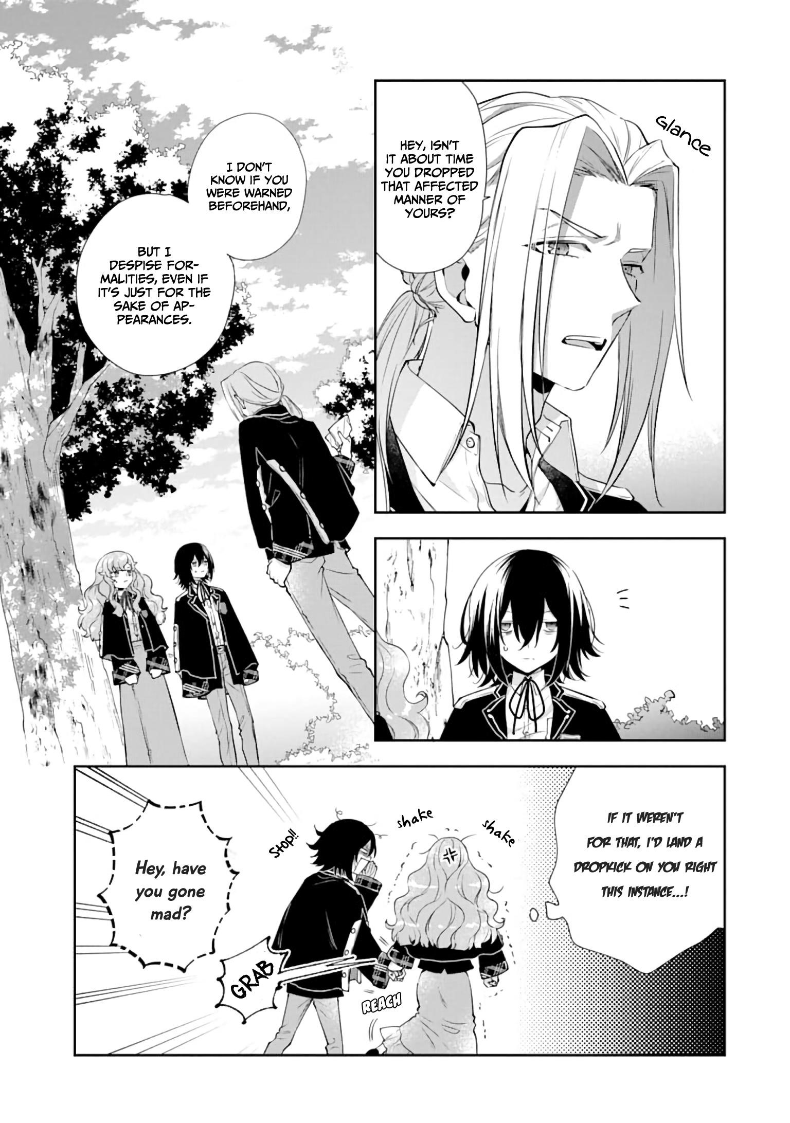 The Noble Girl With a Crush on a Plain and Studious Guy Finds the Arrogant Prince to Be a Nuisance Chapter 2 - Page 7