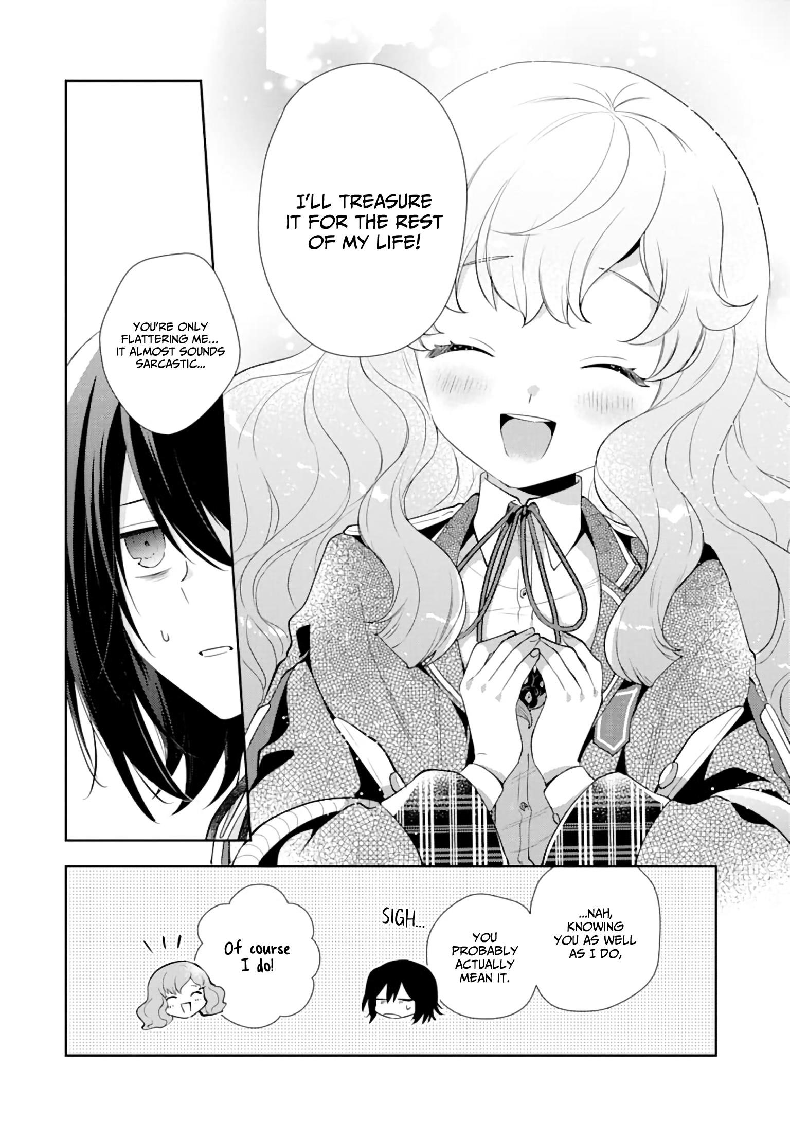 The Noble Girl With a Crush on a Plain and Studious Guy Finds the Arrogant Prince to Be a Nuisance Chapter 3 - Page 16