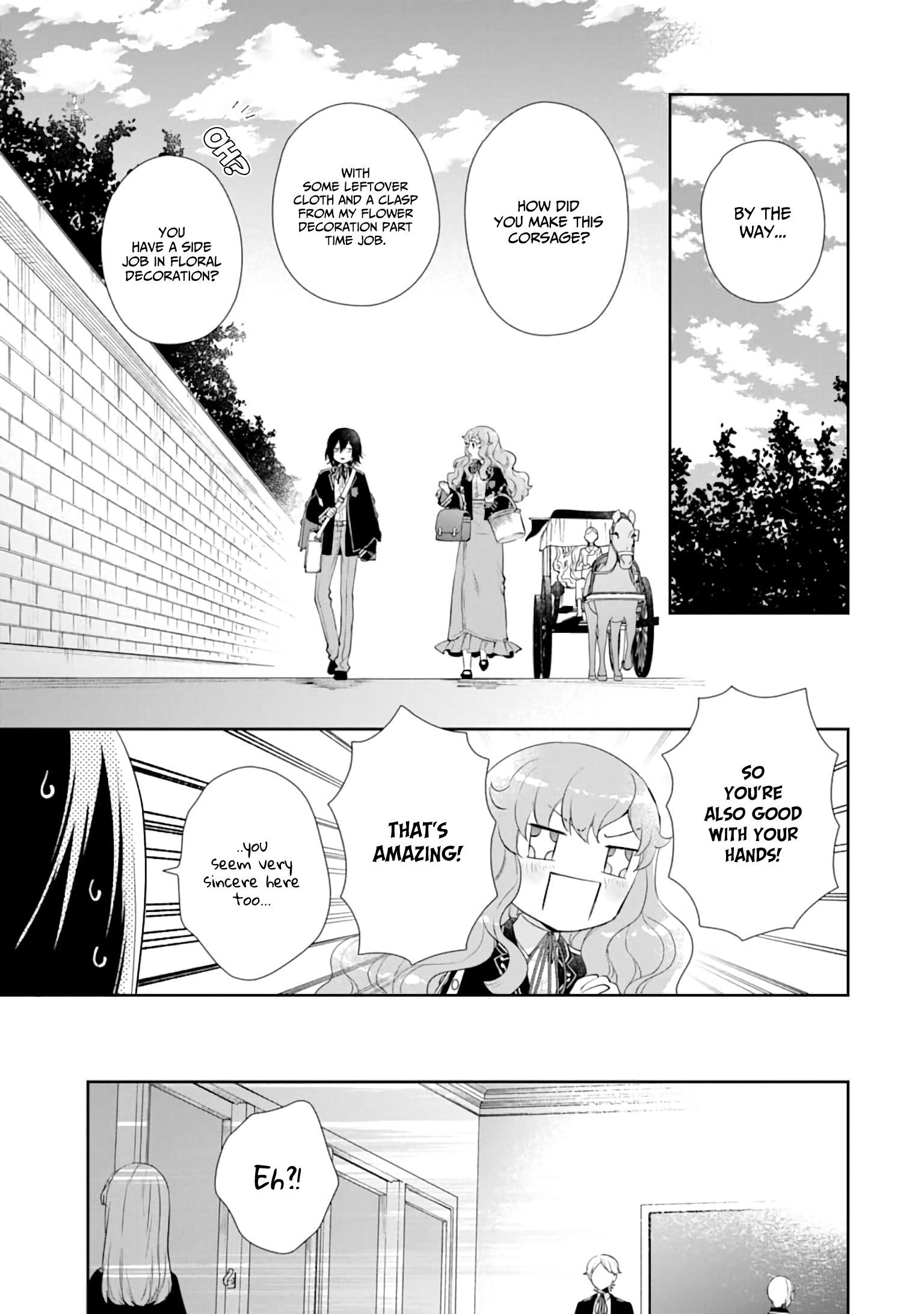 The Noble Girl With a Crush on a Plain and Studious Guy Finds the Arrogant Prince to Be a Nuisance Chapter 3 - Page 17