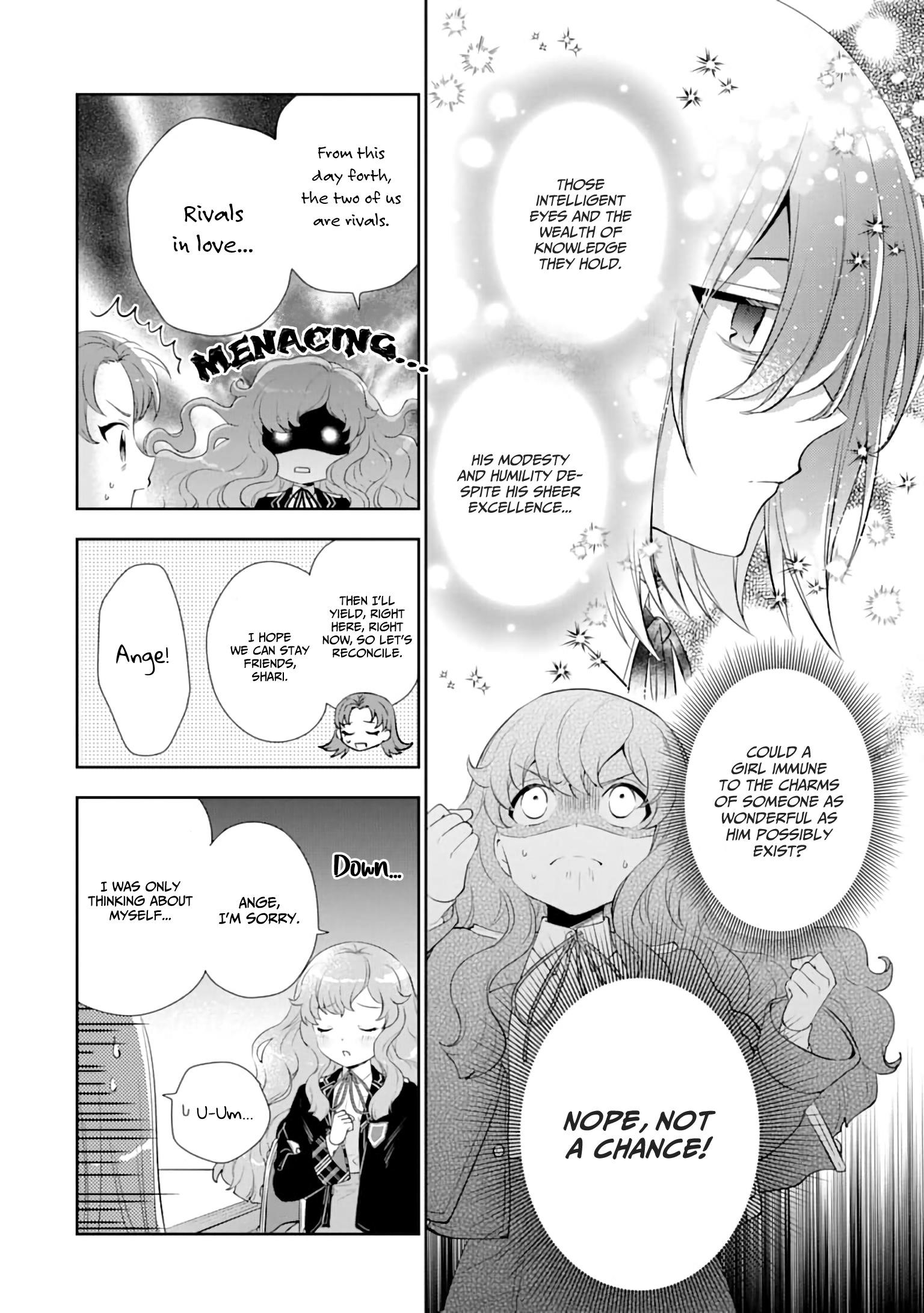 The Noble Girl With a Crush on a Plain and Studious Guy Finds the Arrogant Prince to Be a Nuisance Chapter 3 - Page 20