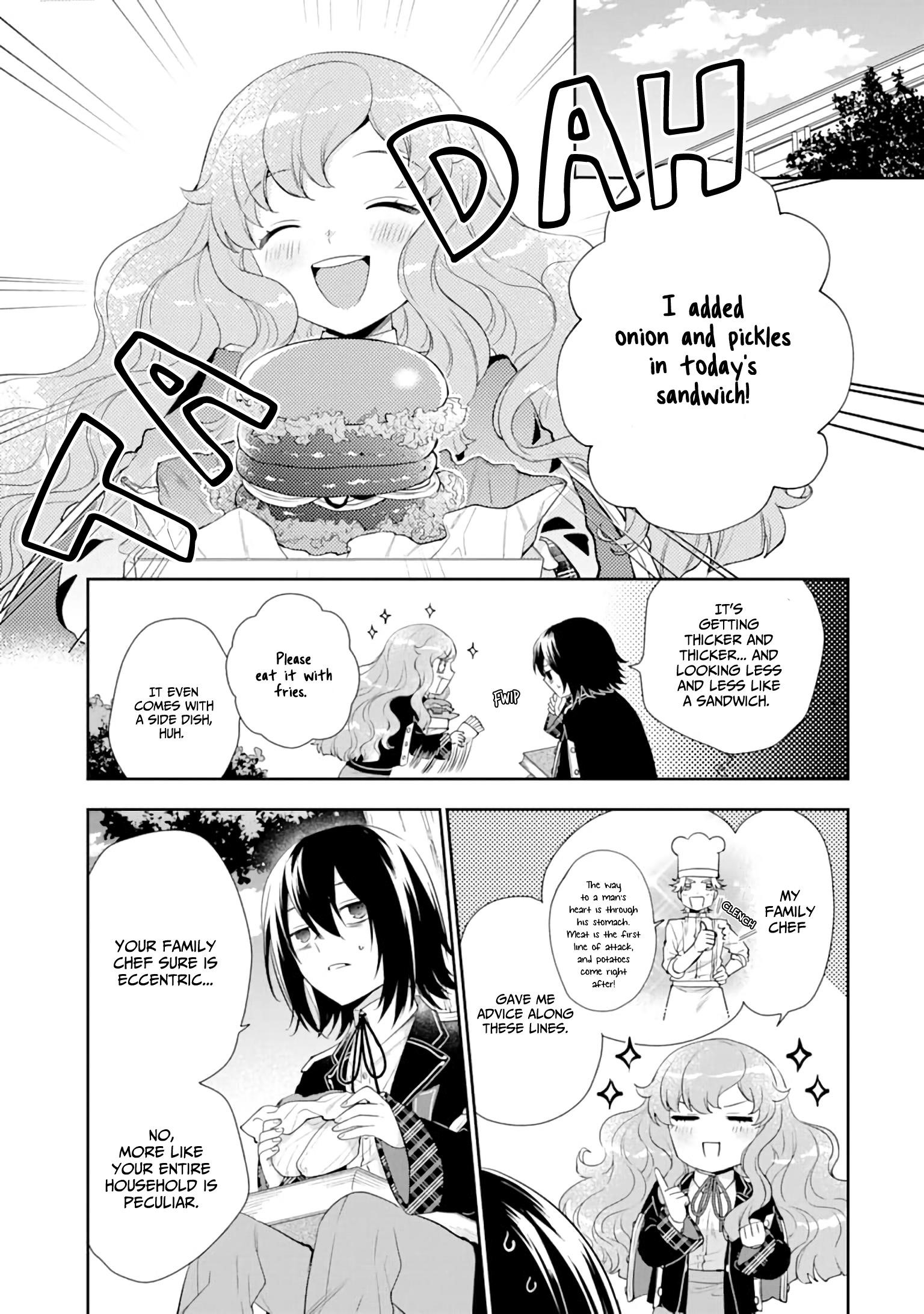 The Noble Girl With a Crush on a Plain and Studious Guy Finds the Arrogant Prince to Be a Nuisance Chapter 3 - Page 23