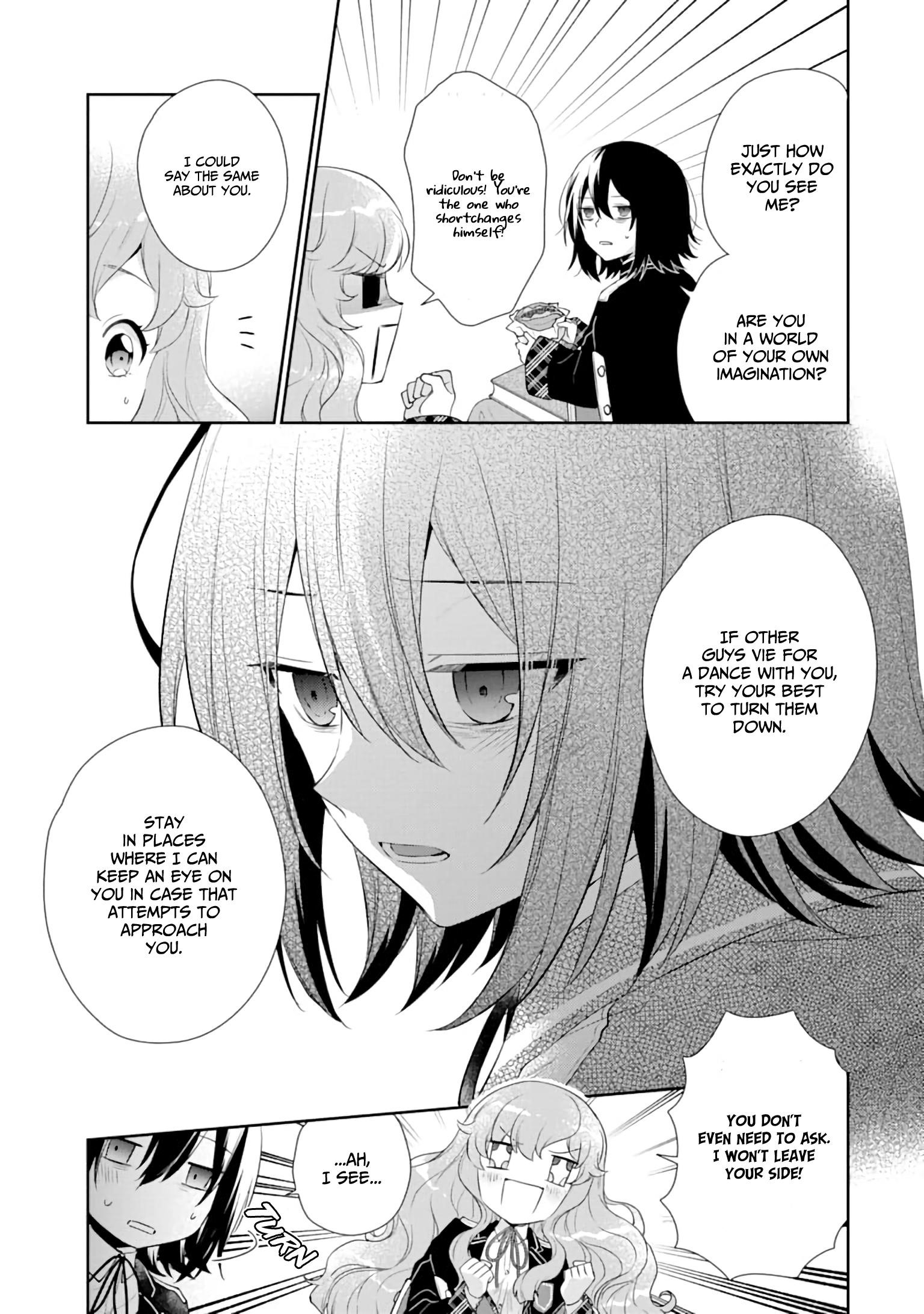 The Noble Girl With a Crush on a Plain and Studious Guy Finds the Arrogant Prince to Be a Nuisance Chapter 3 - Page 25