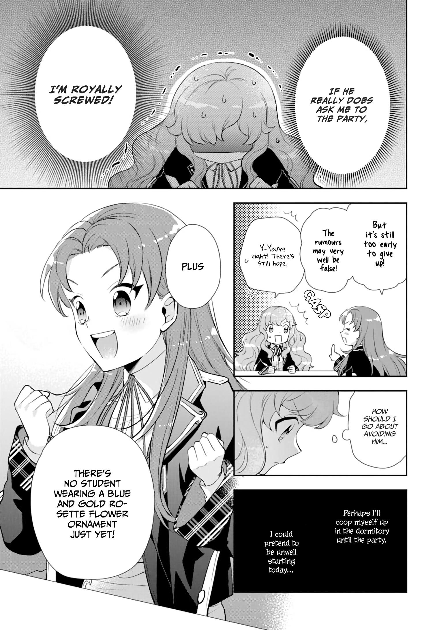 The Noble Girl With a Crush on a Plain and Studious Guy Finds the Arrogant Prince to Be a Nuisance Chapter 3 - Page 9