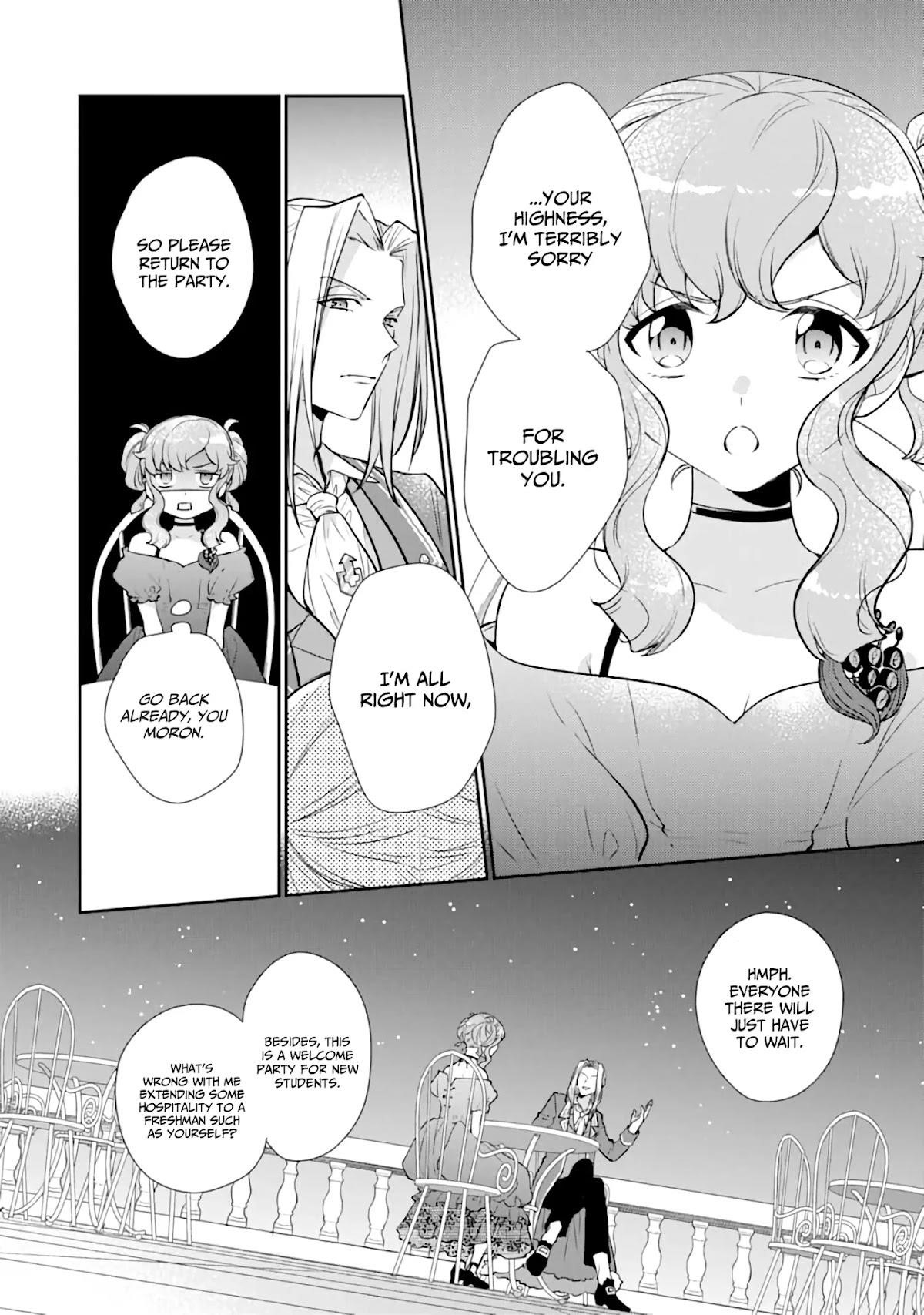 The Noble Girl With a Crush on a Plain and Studious Guy Finds the Arrogant Prince to Be a Nuisance Chapter 5 - Page 14