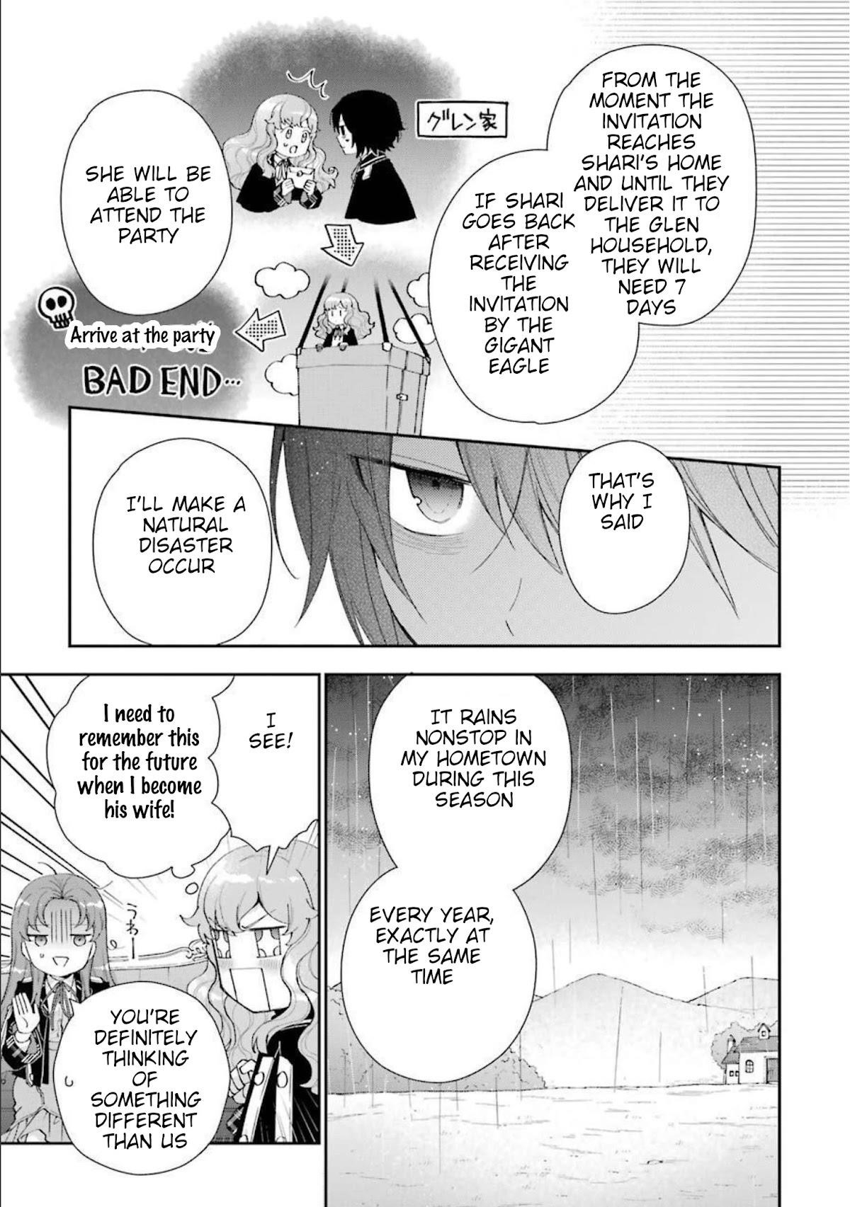 The Noble Girl With a Crush on a Plain and Studious Guy Finds the Arrogant Prince to Be a Nuisance Chapter 9 - Page 12