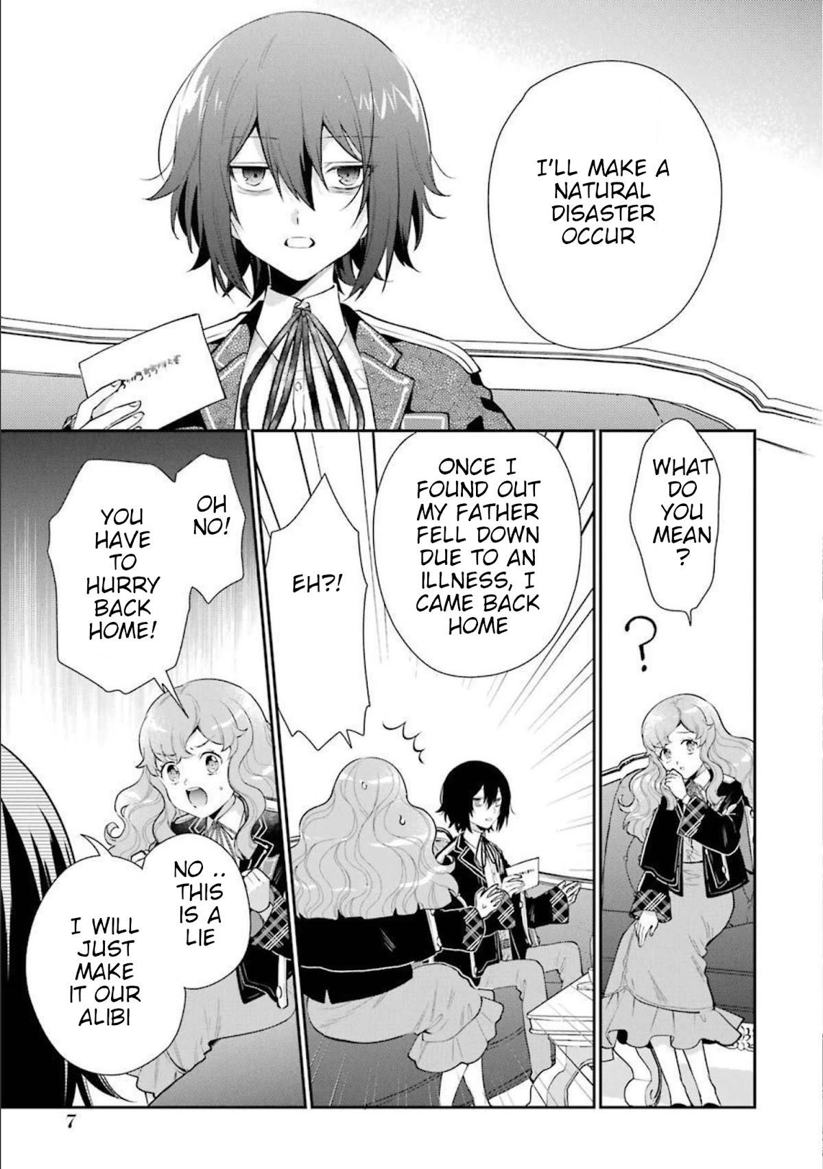 The Noble Girl With a Crush on a Plain and Studious Guy Finds the Arrogant Prince to Be a Nuisance Chapter 9 - Page 8