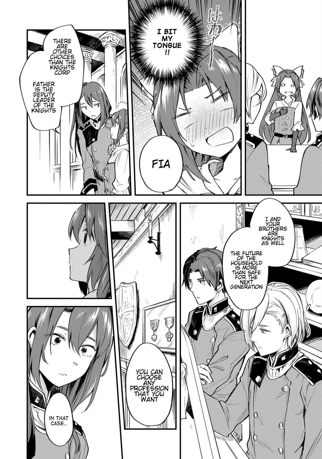 The Reincarnated Great Saint Hides That She’s a Saint Chapter 1.1 - Page 7