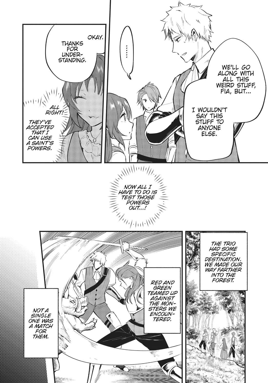 The Reincarnated Great Saint Hides That She’s a Saint Chapter 21.1 - Page 10