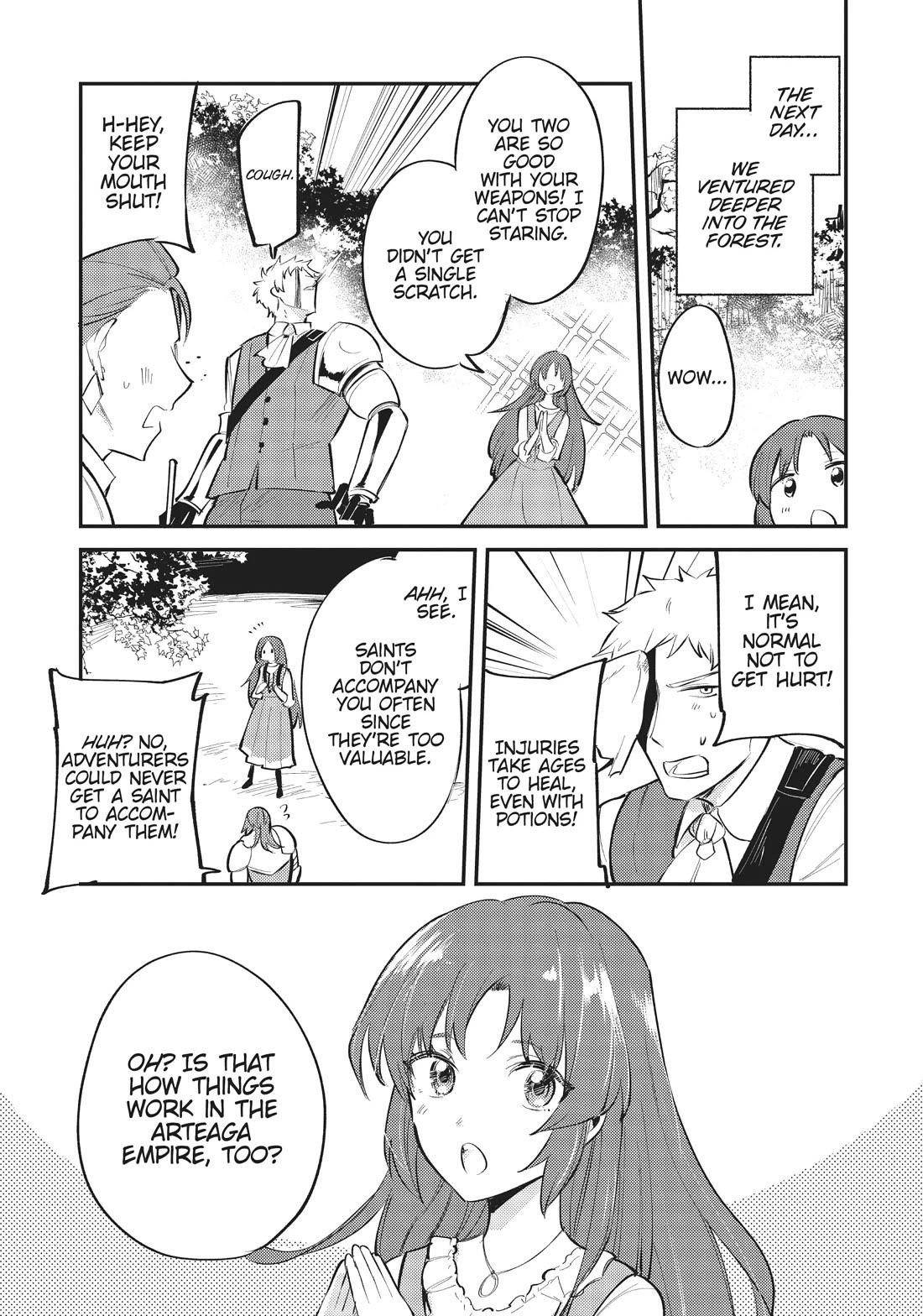 The Reincarnated Great Saint Hides That She’s a Saint Chapter 21.1 - Page 19